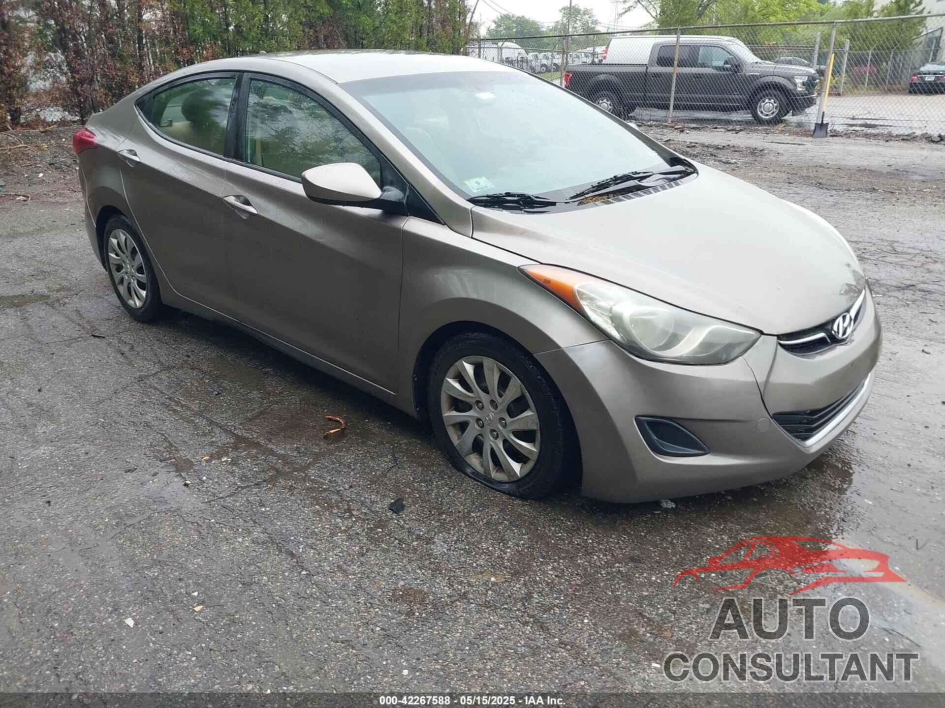 HYUNDAI ELANTRA 2011 - 5NPDH4AE5BH025932