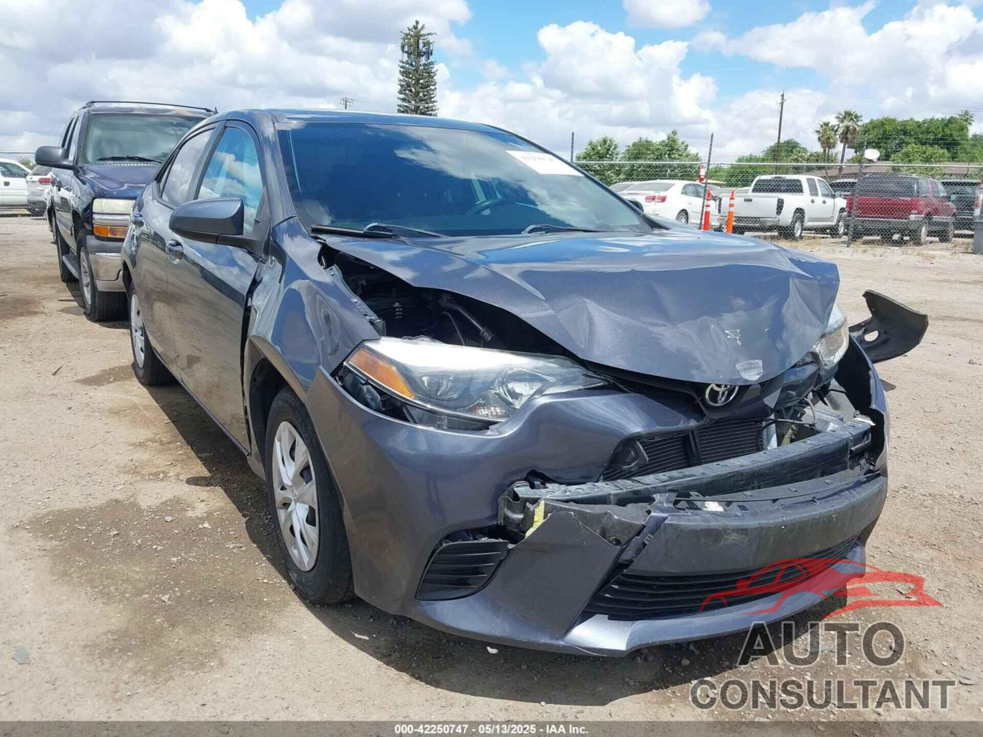 TOYOTA COROLLA 2016 - 2T1BURHE2GC731823