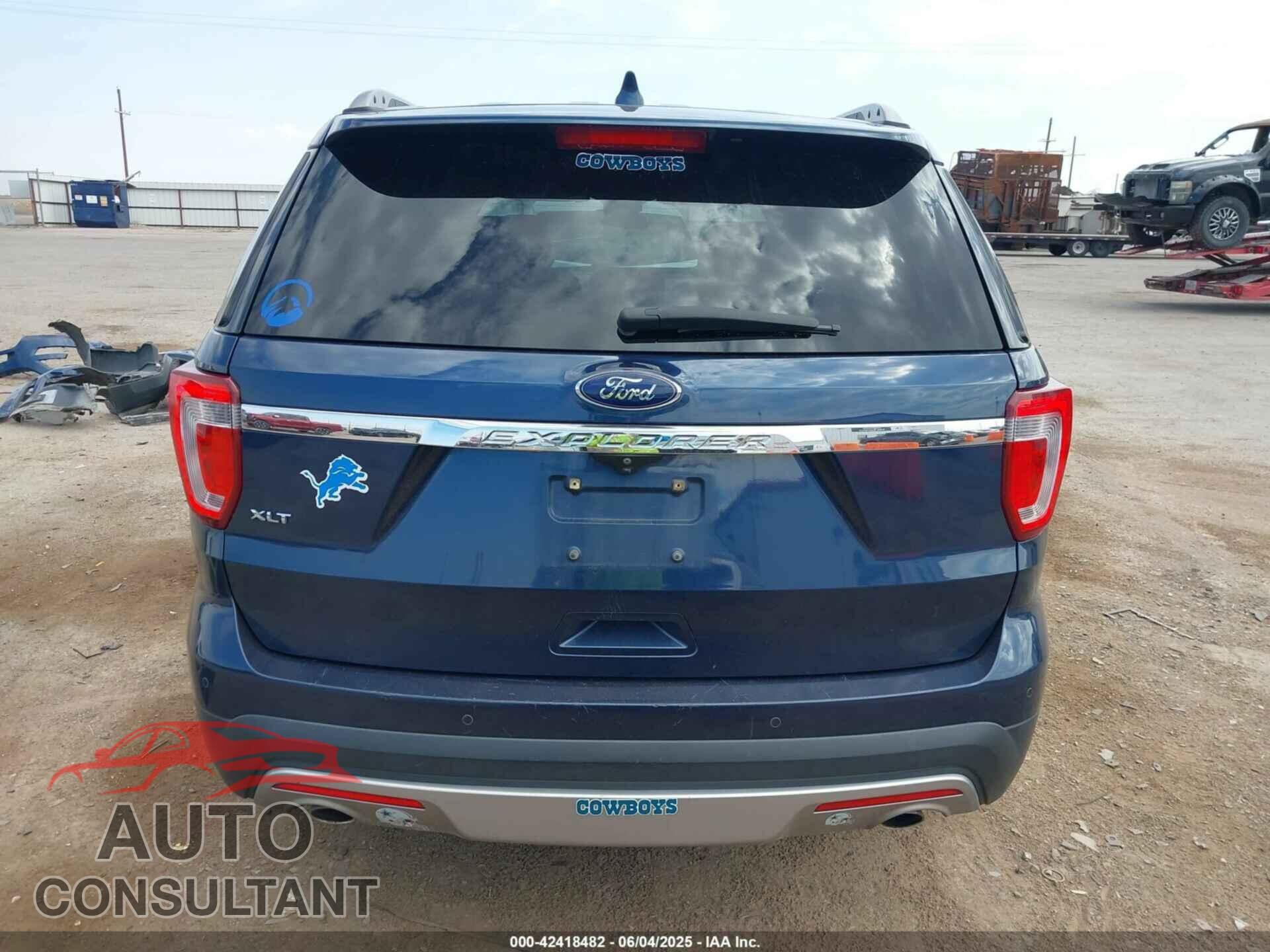 FORD EXPLORER 2017 - 1FM5K7D82HGD85892