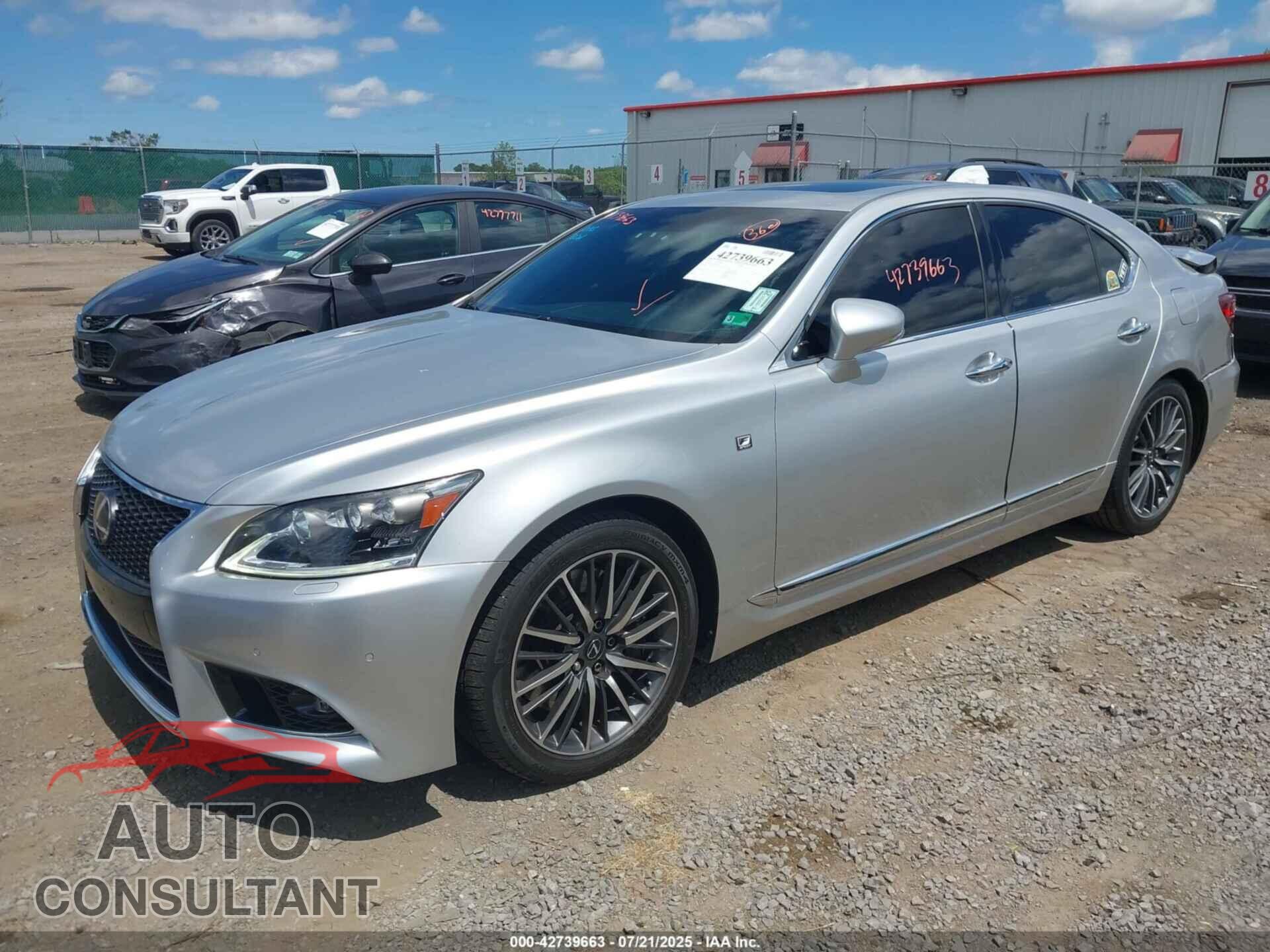 LEXUS LS 460 2013 - JTHBL5EF3D5122515