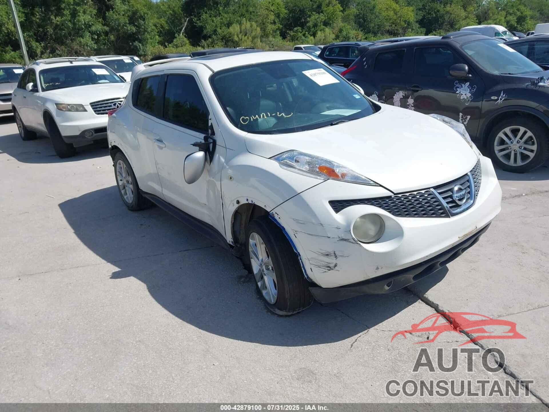 NISSAN JUKE 2013 - JN8AF5MR7DT225243