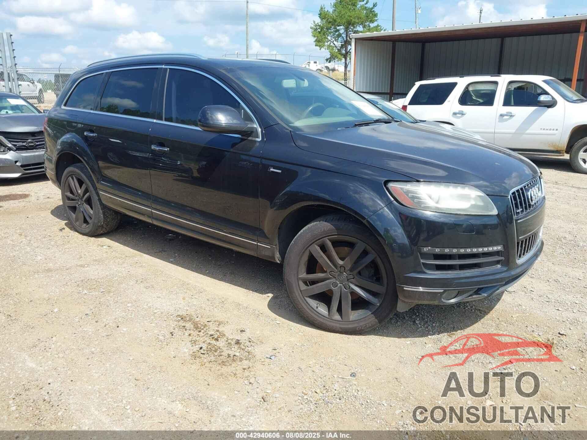 AUDI Q7 2013 - WA1LGAFE0DD008156