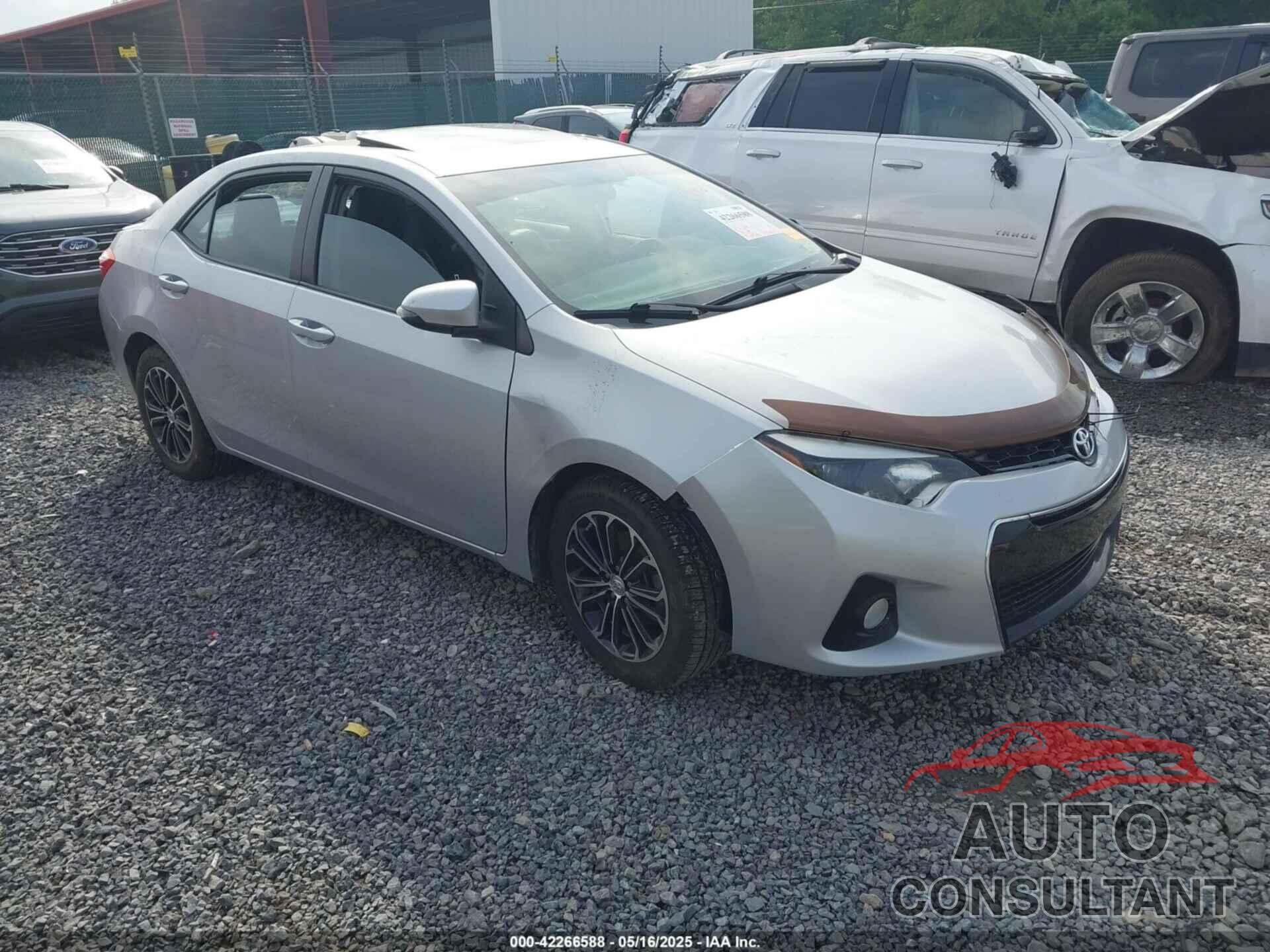 TOYOTA COROLLA 2015 - 2T1BURHE5FC473523