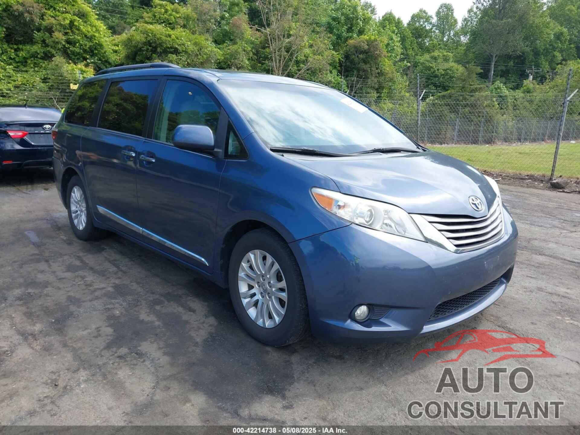 TOYOTA SIENNA 2016 - 5TDYK3DC0GS766059