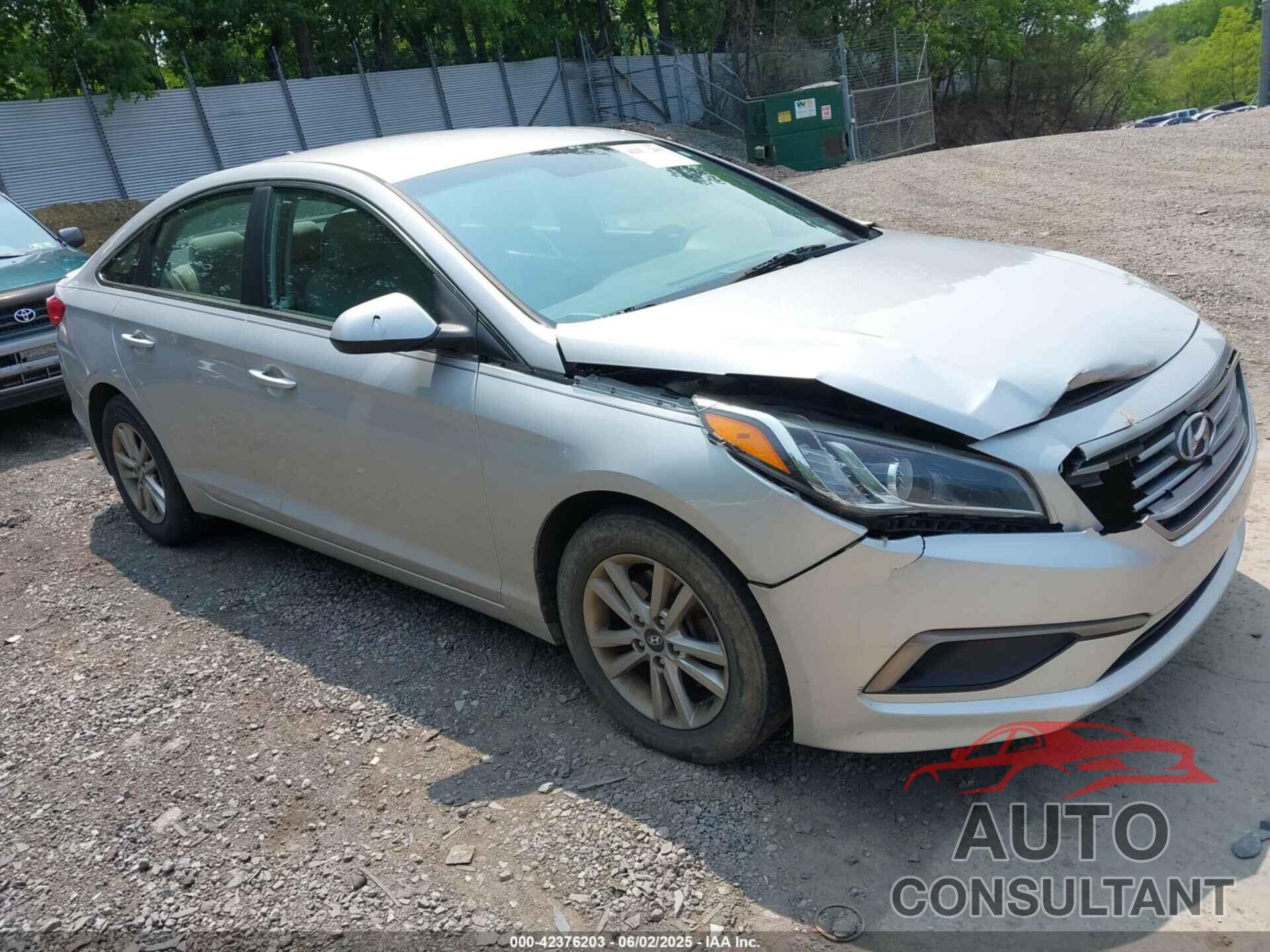 HYUNDAI SONATA 2016 - 5NPE24AF4GH387207