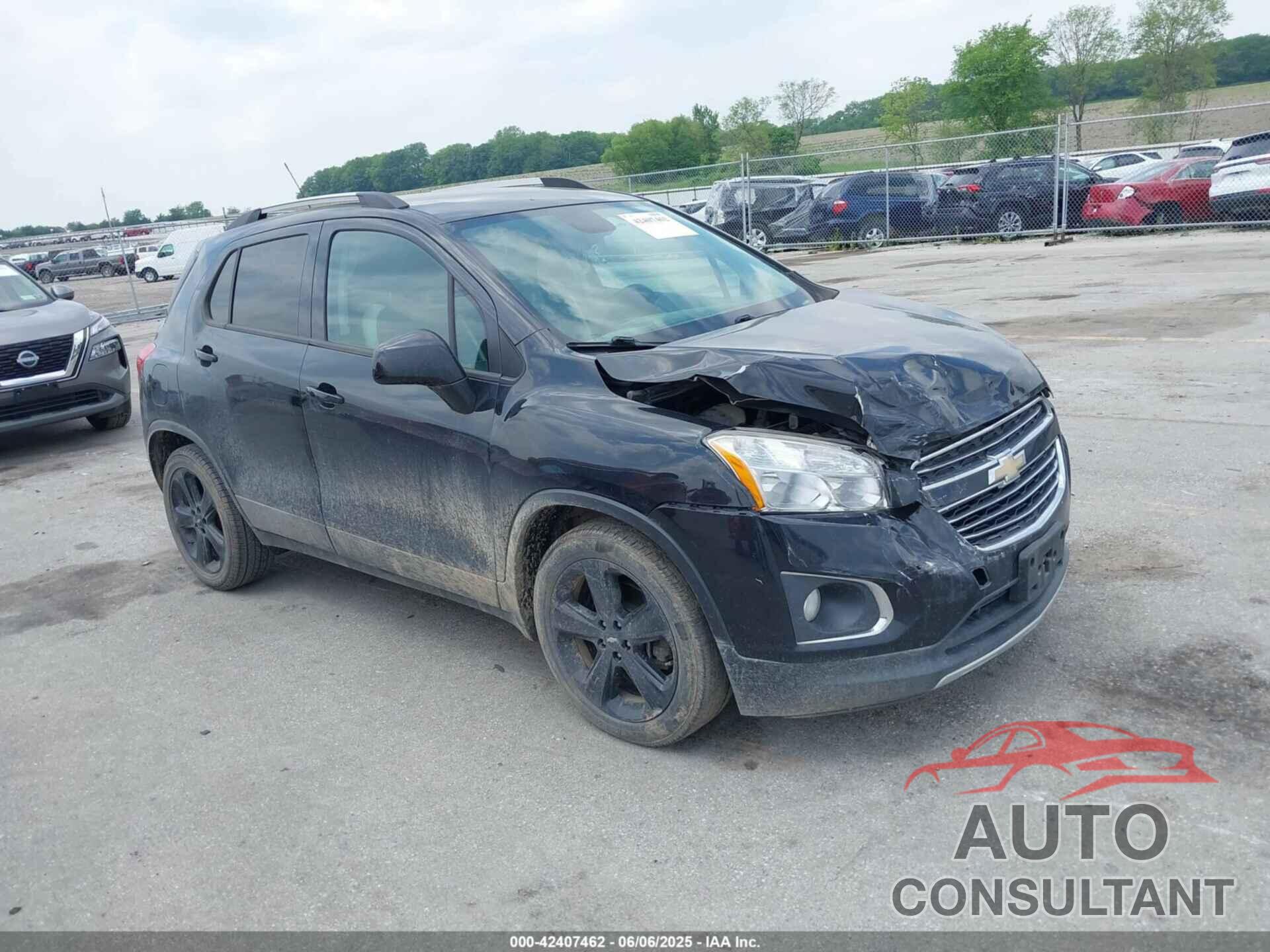 CHEVROLET TRAX 2016 - KL7CJMSB9GB678645