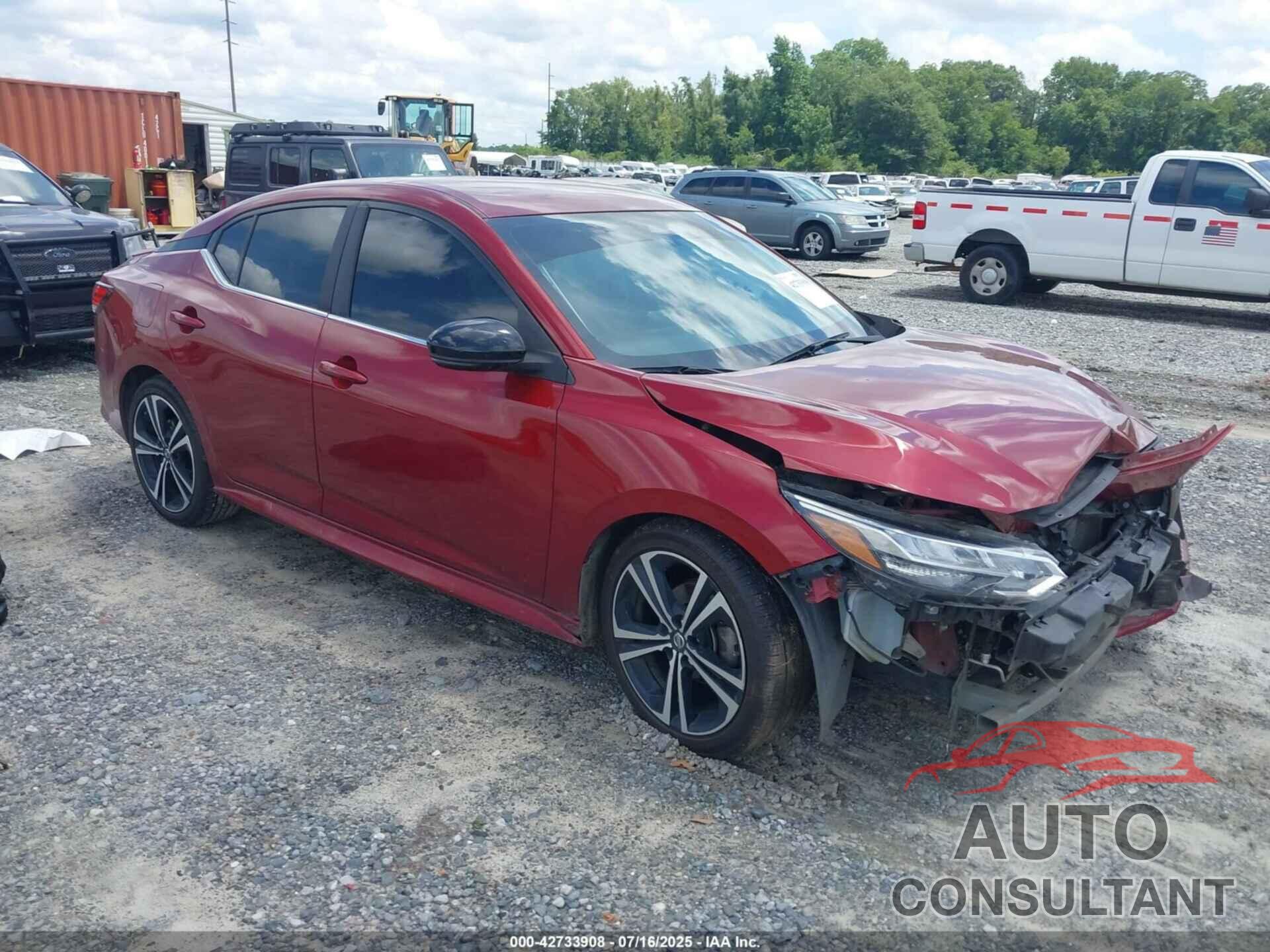 NISSAN SENTRA 2020 - 3N1AB8DV4LY220757