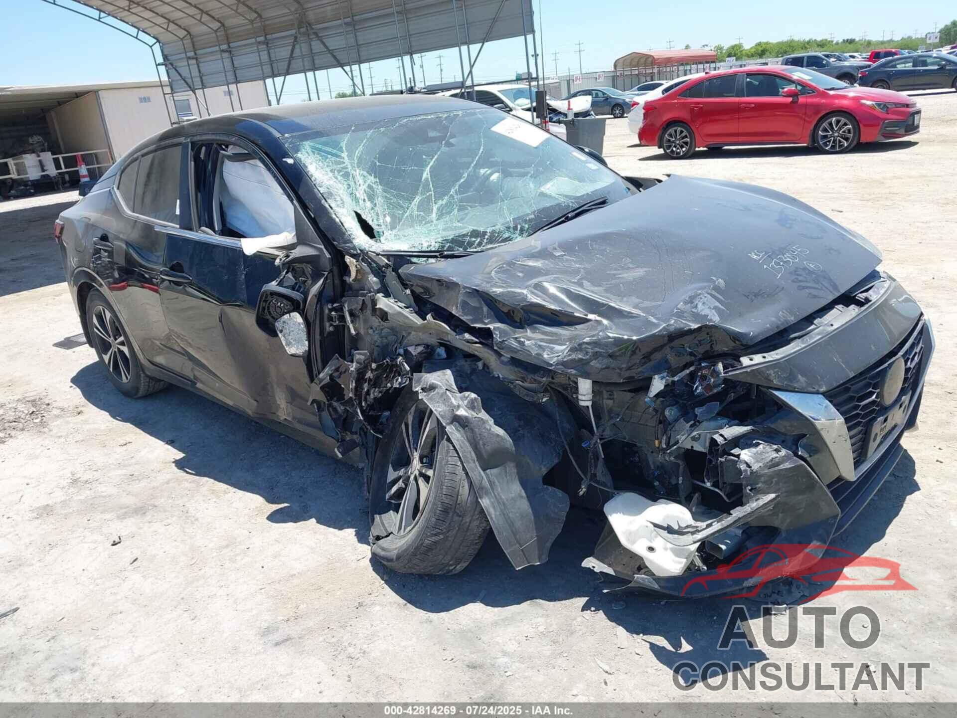 NISSAN SENTRA 2022 - 3N1AB8CV6NY296534