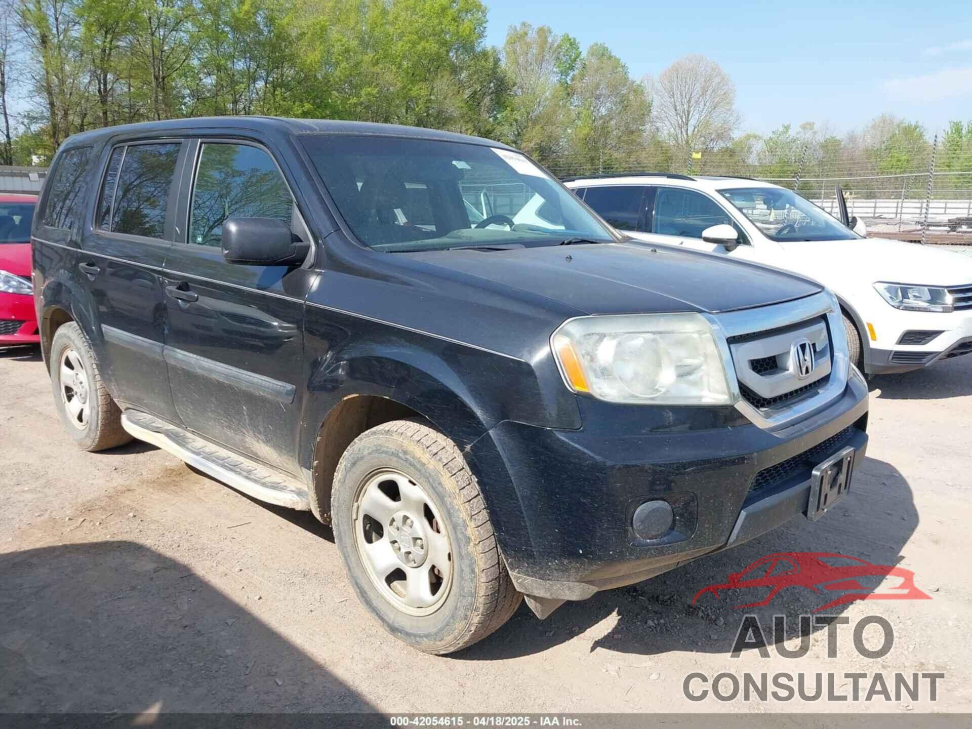 HONDA PILOT 2010 - 5FNYF4H22AB014077