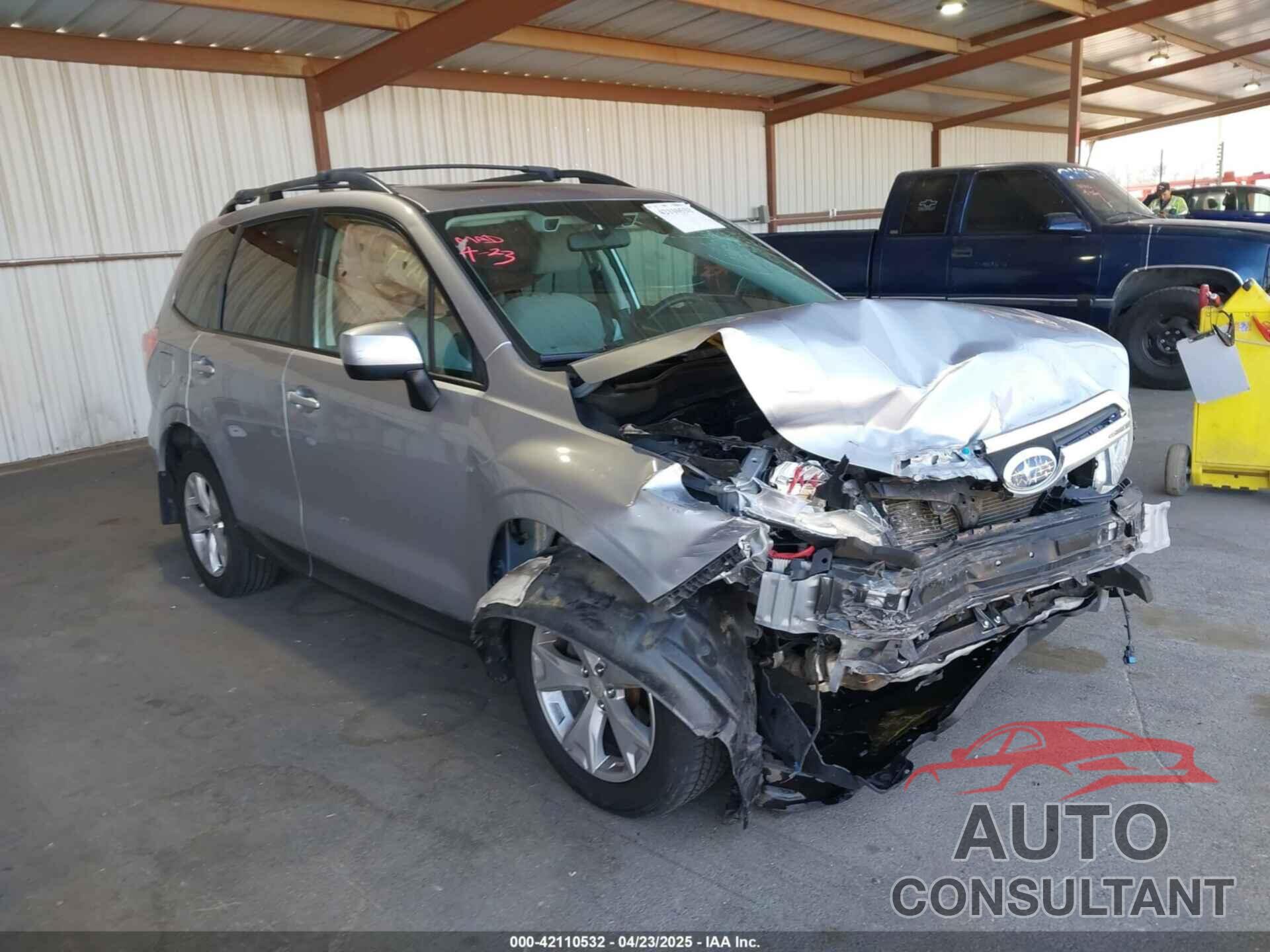SUBARU FORESTER 2016 - JF2SJAFC8GH510171