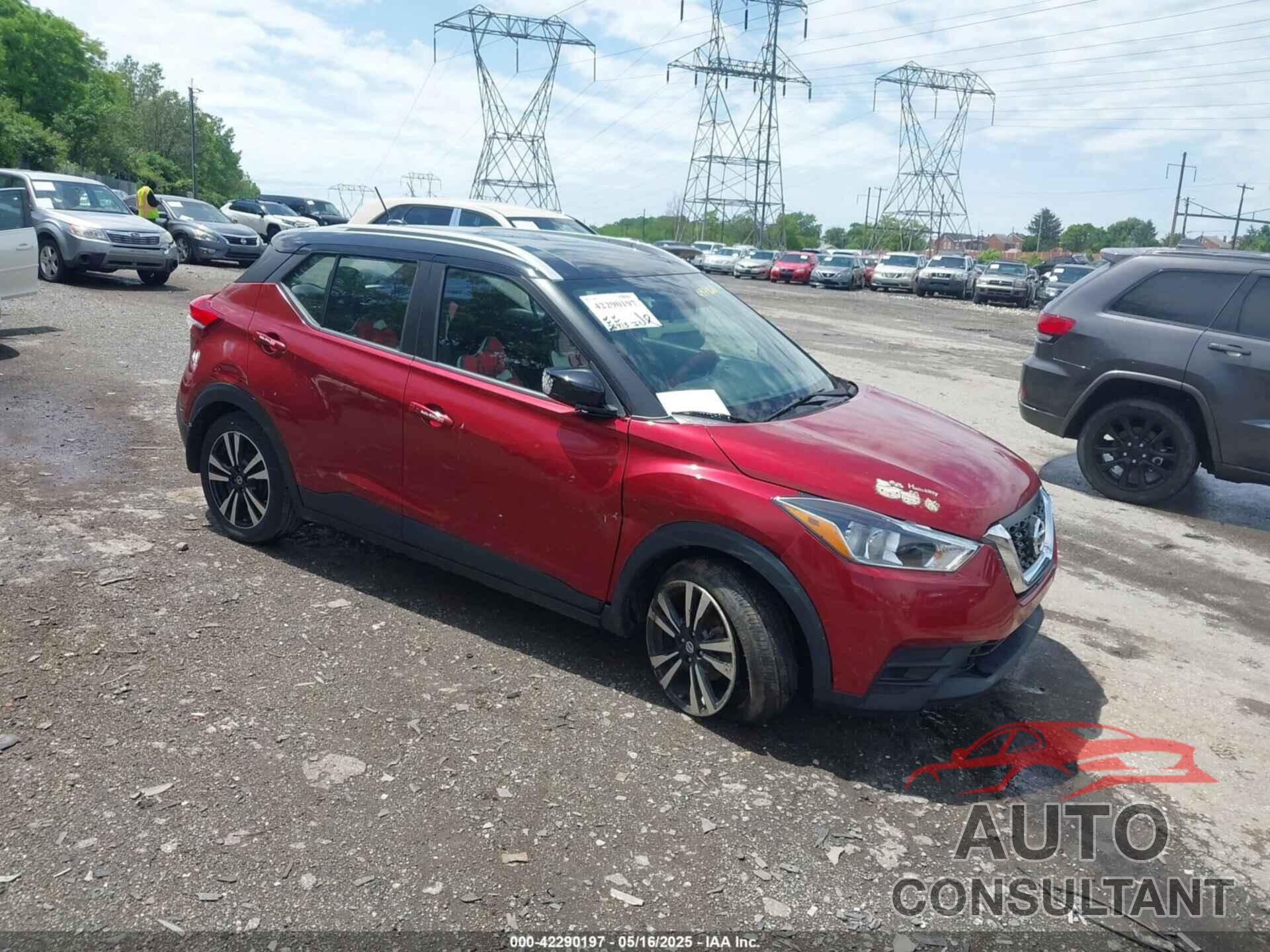 NISSAN KICKS 2019 - 3N1CP5CU3KL497400