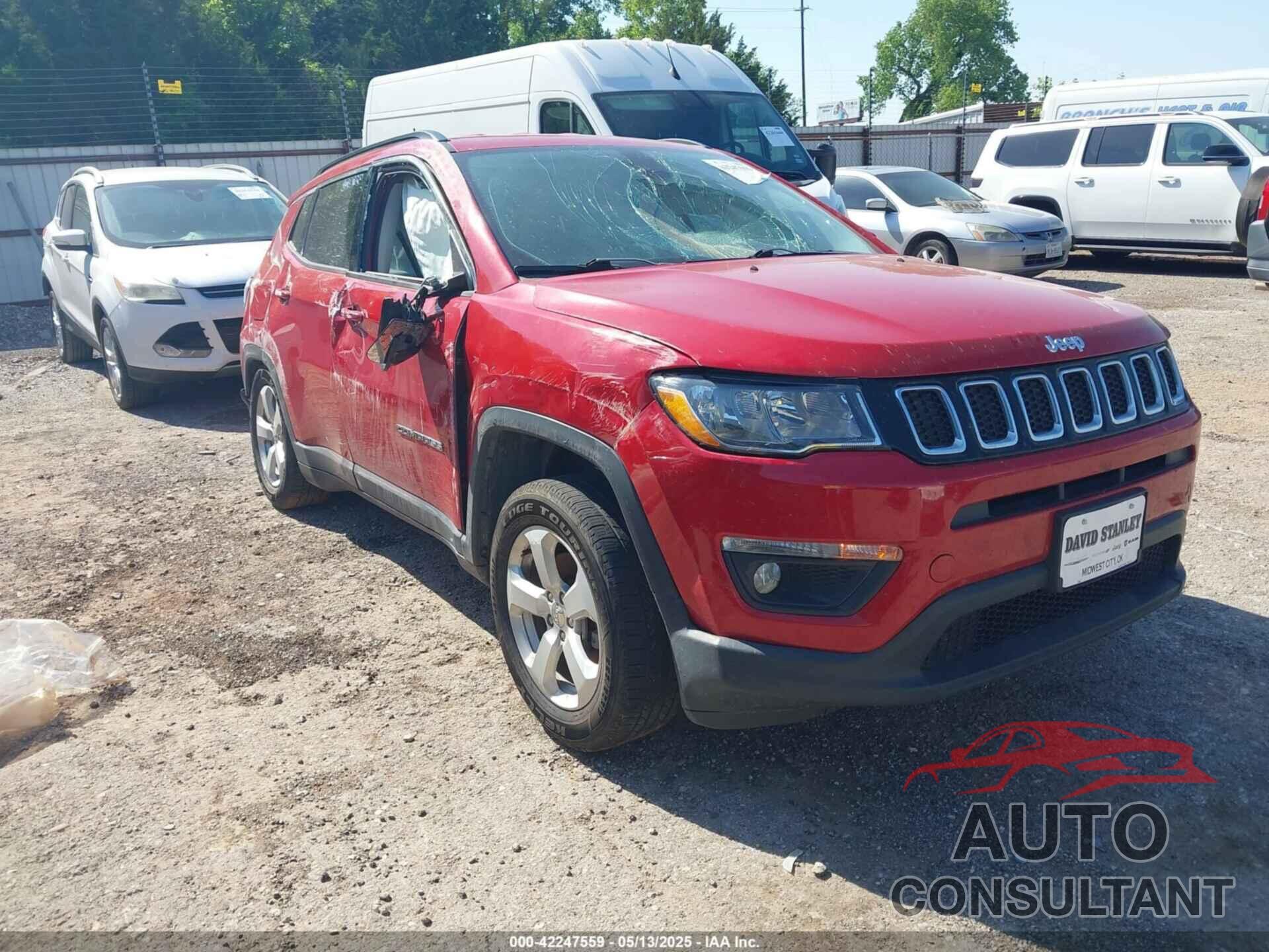 JEEP COMPASS 2018 - 3C4NJCBB1JT376021