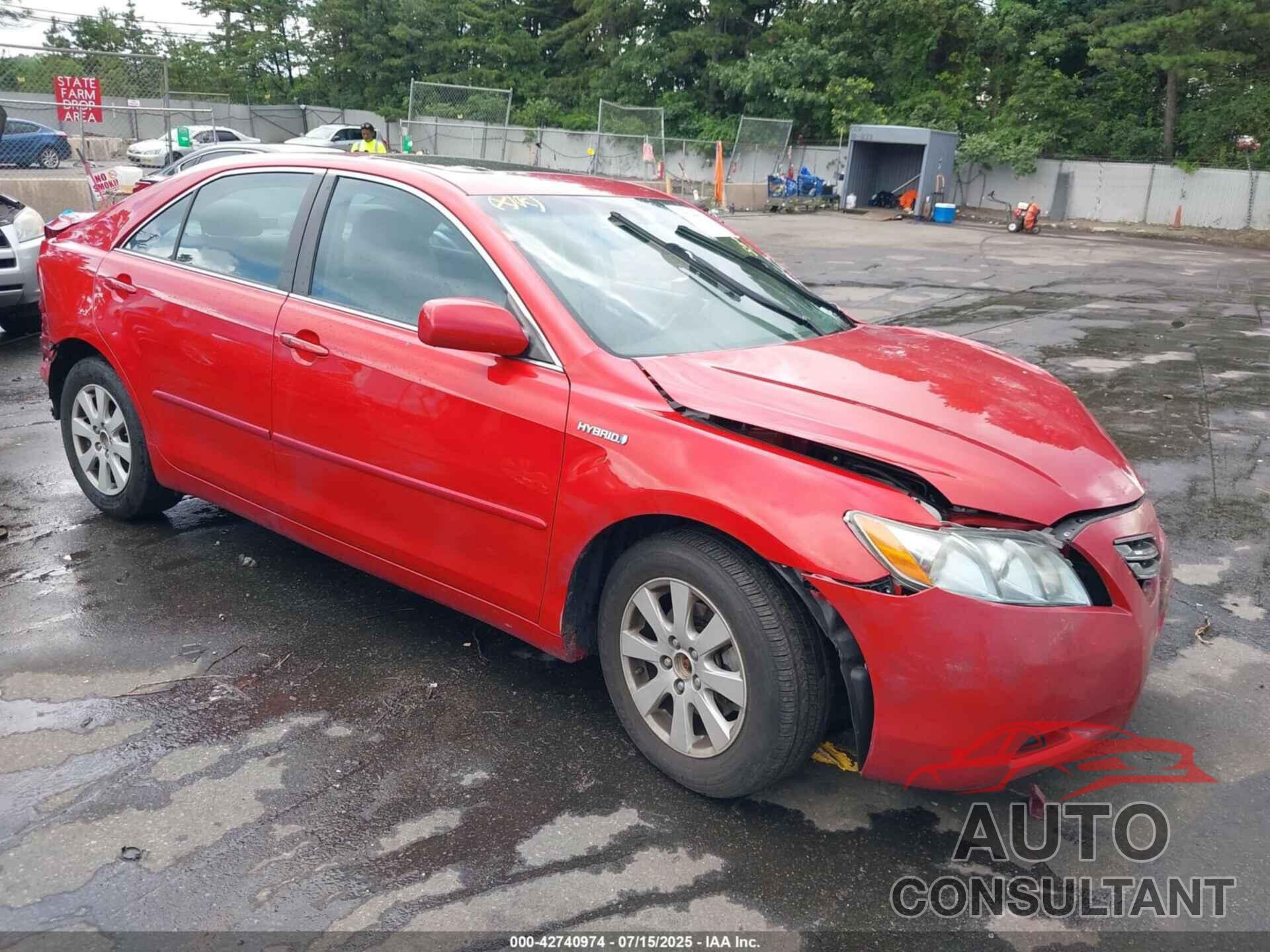 TOYOTA CAMRY HYBRID 2009 - 4T1BB46K09U077200