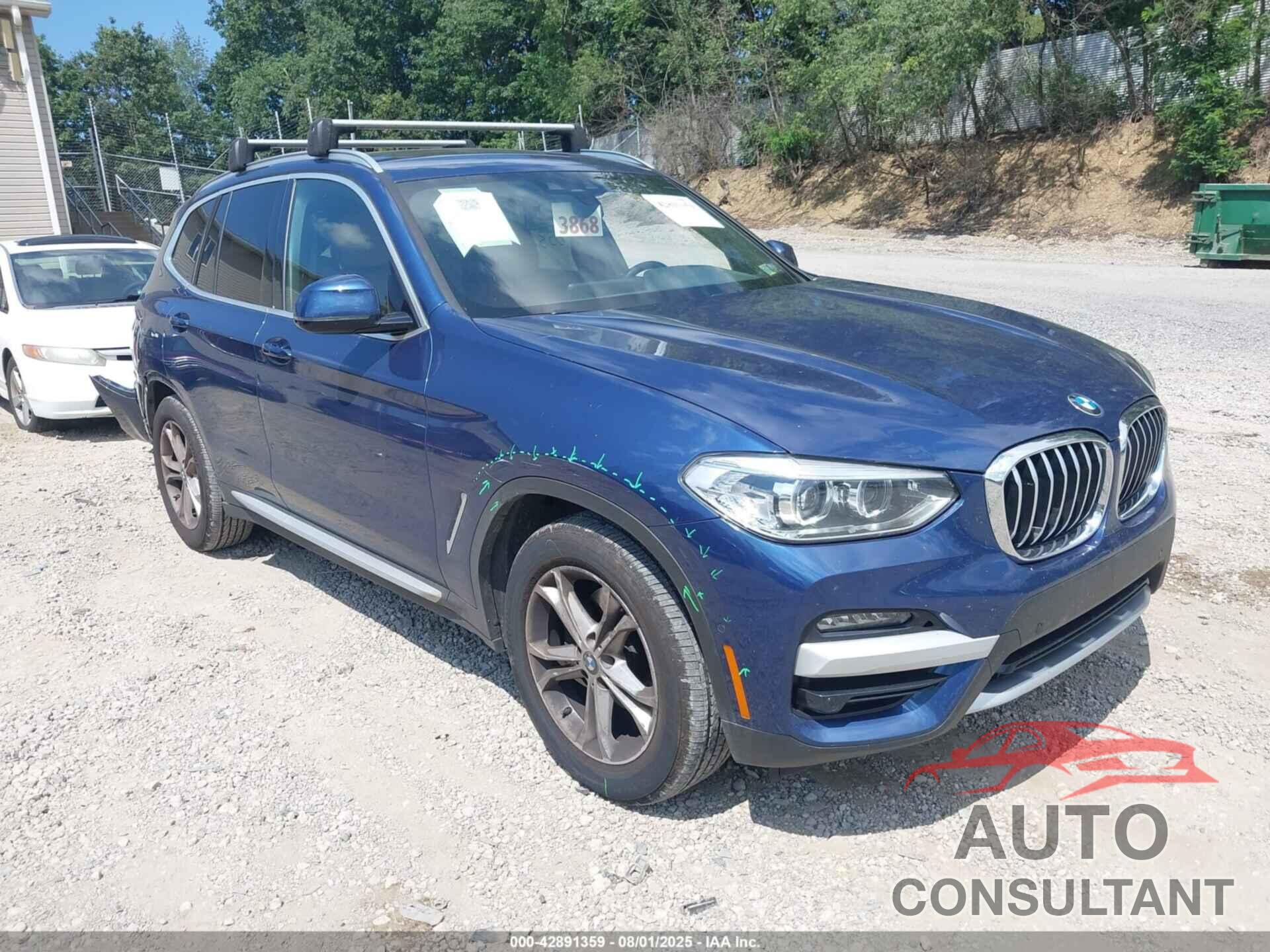BMW X3 2021 - 5UXTY5C03M9D87399