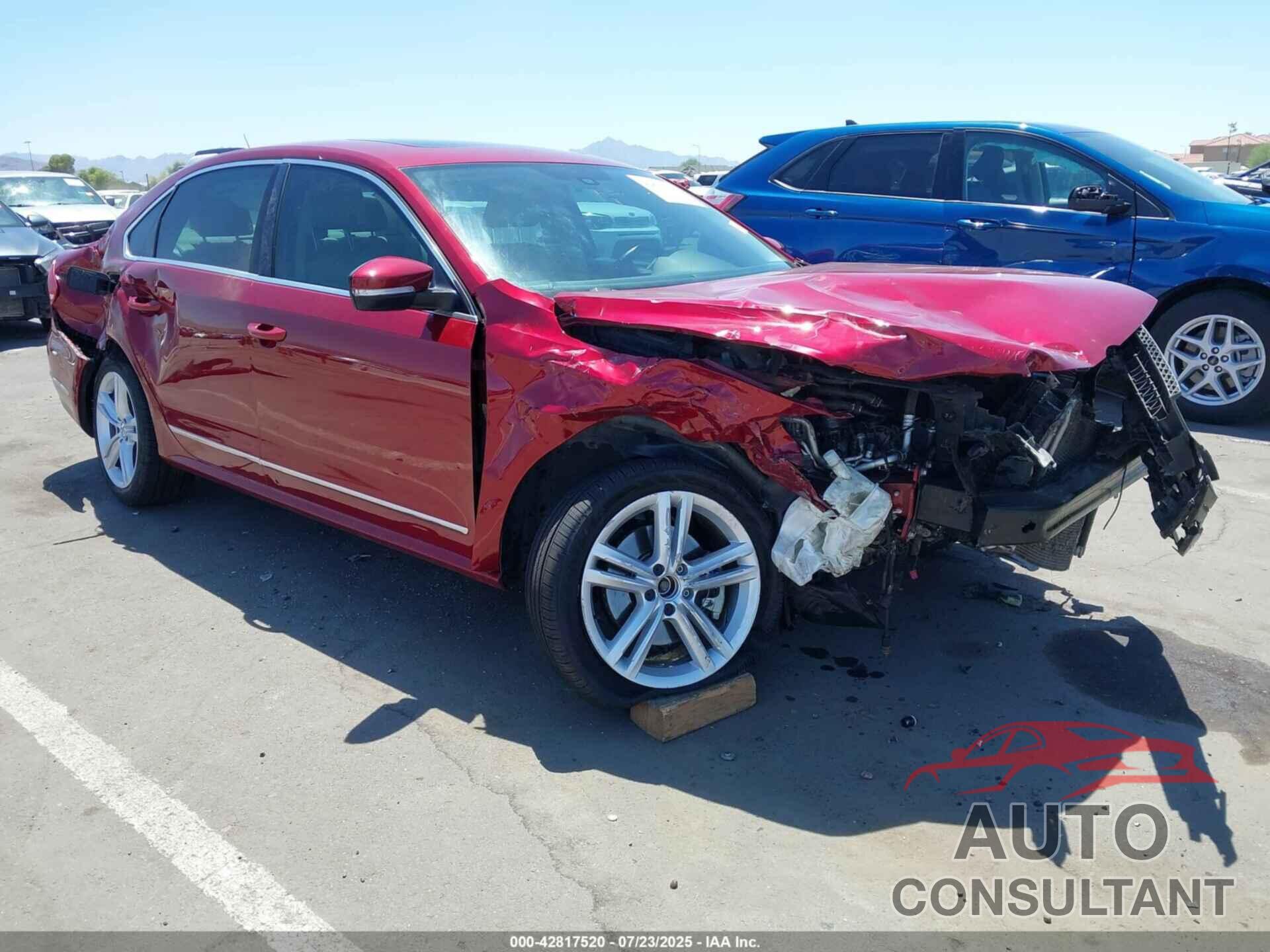 VOLKSWAGEN PASSAT 2015 - 1VWCT7A37FC097983