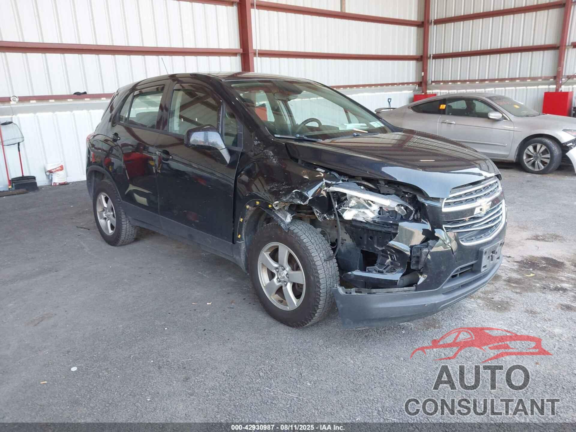 CHEVROLET TRAX 2016 - KL7CJNSB6GB686286
