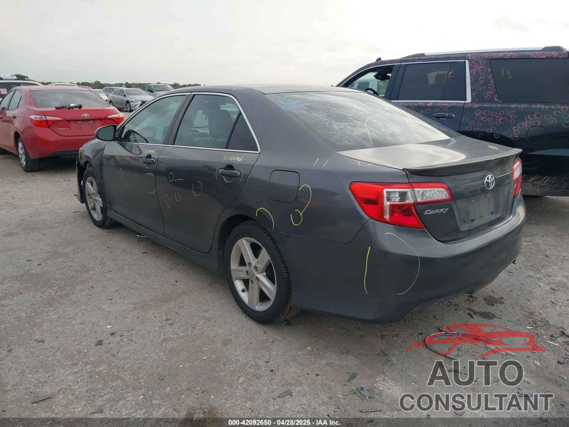 TOYOTA CAMRY 2013 - 4T1BF1FK8DU289581