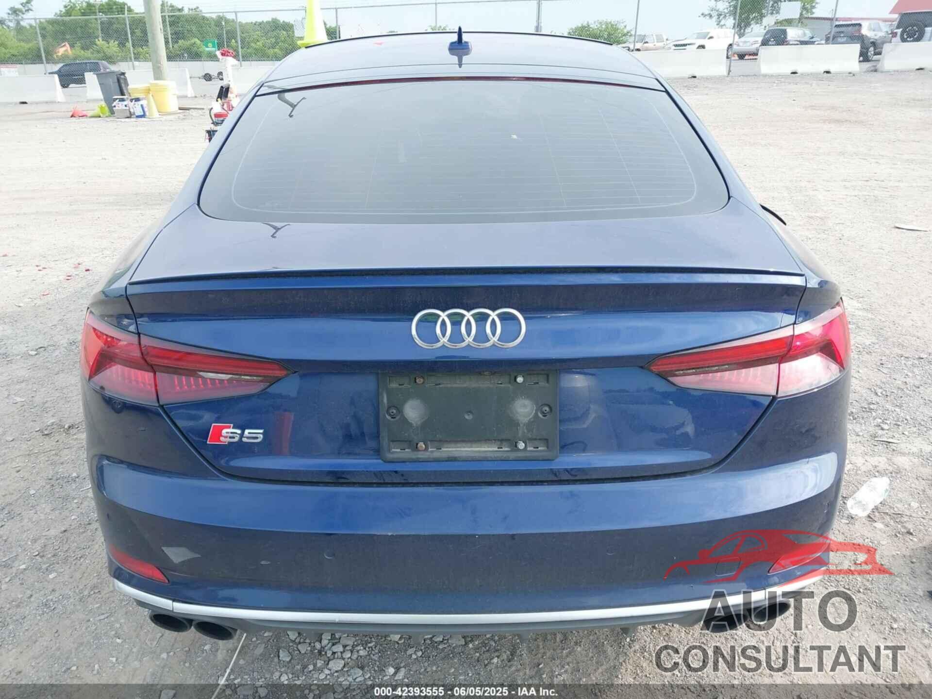 AUDI S5 2018 - WAUC4CF5XJA061953