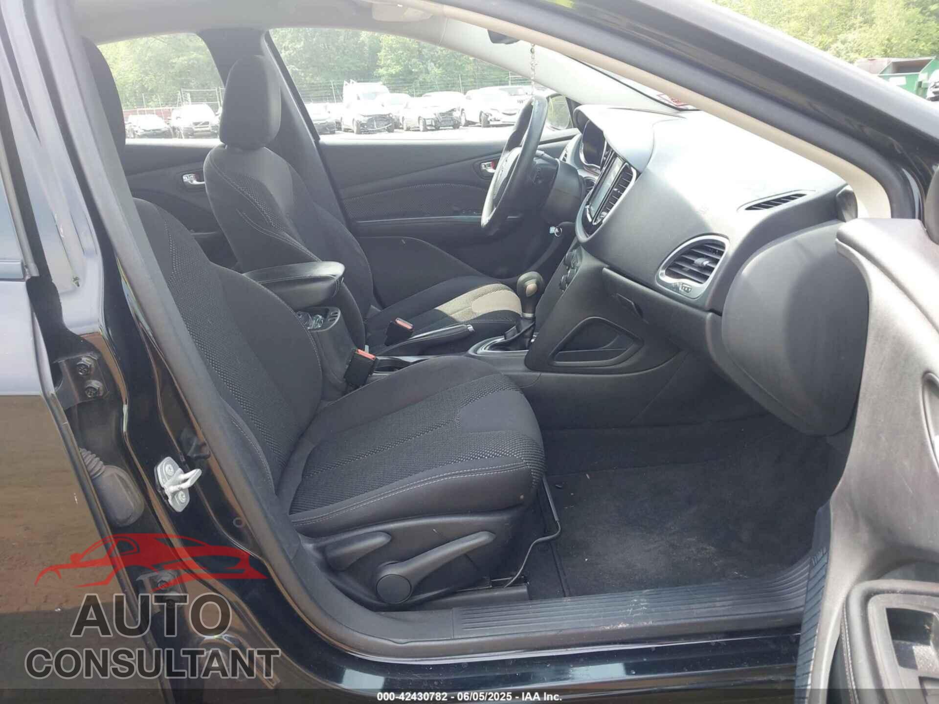 DODGE DART 2015 - 1C3CDFBB8FD123554