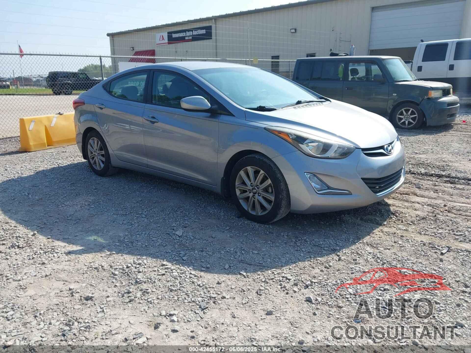 HYUNDAI ELANTRA 2016 - 5NPDH4AE3GH730512