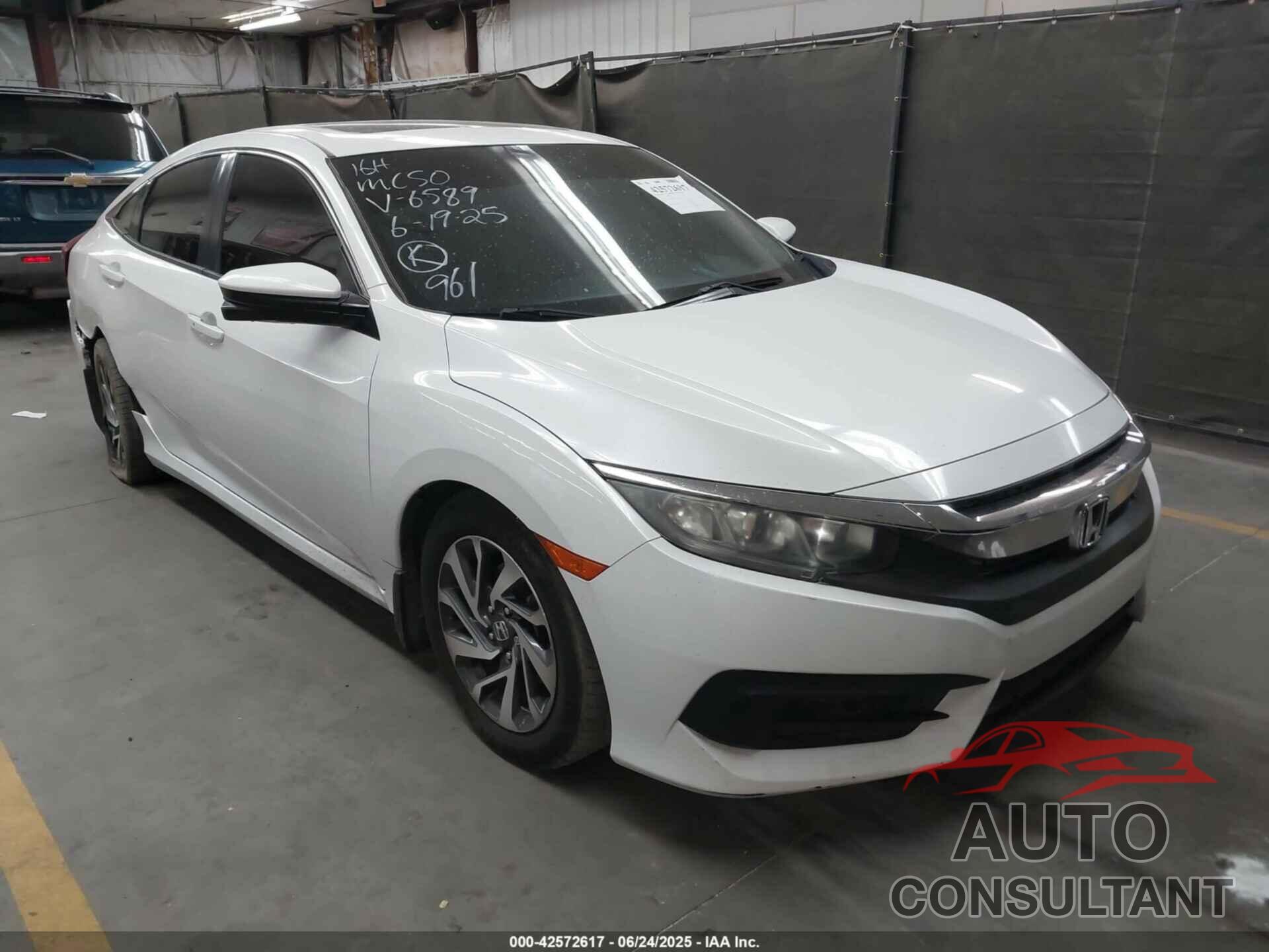 HONDA CIVIC 2016 - 19XFC2F76GE056589