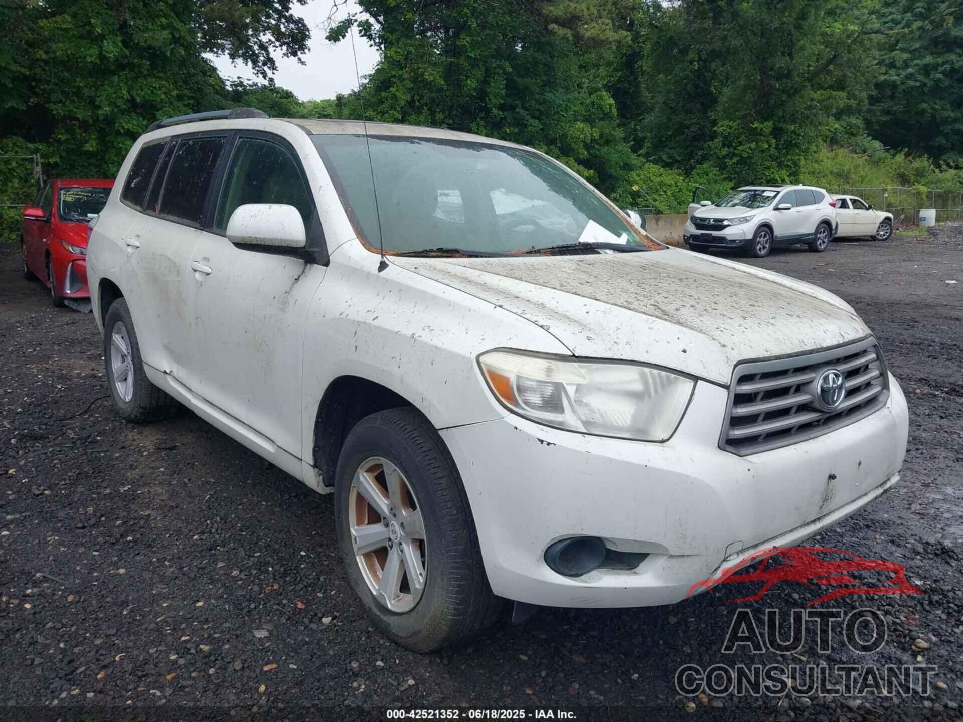 TOYOTA HIGHLANDER 2010 - 5TDBK3EH5AS011531