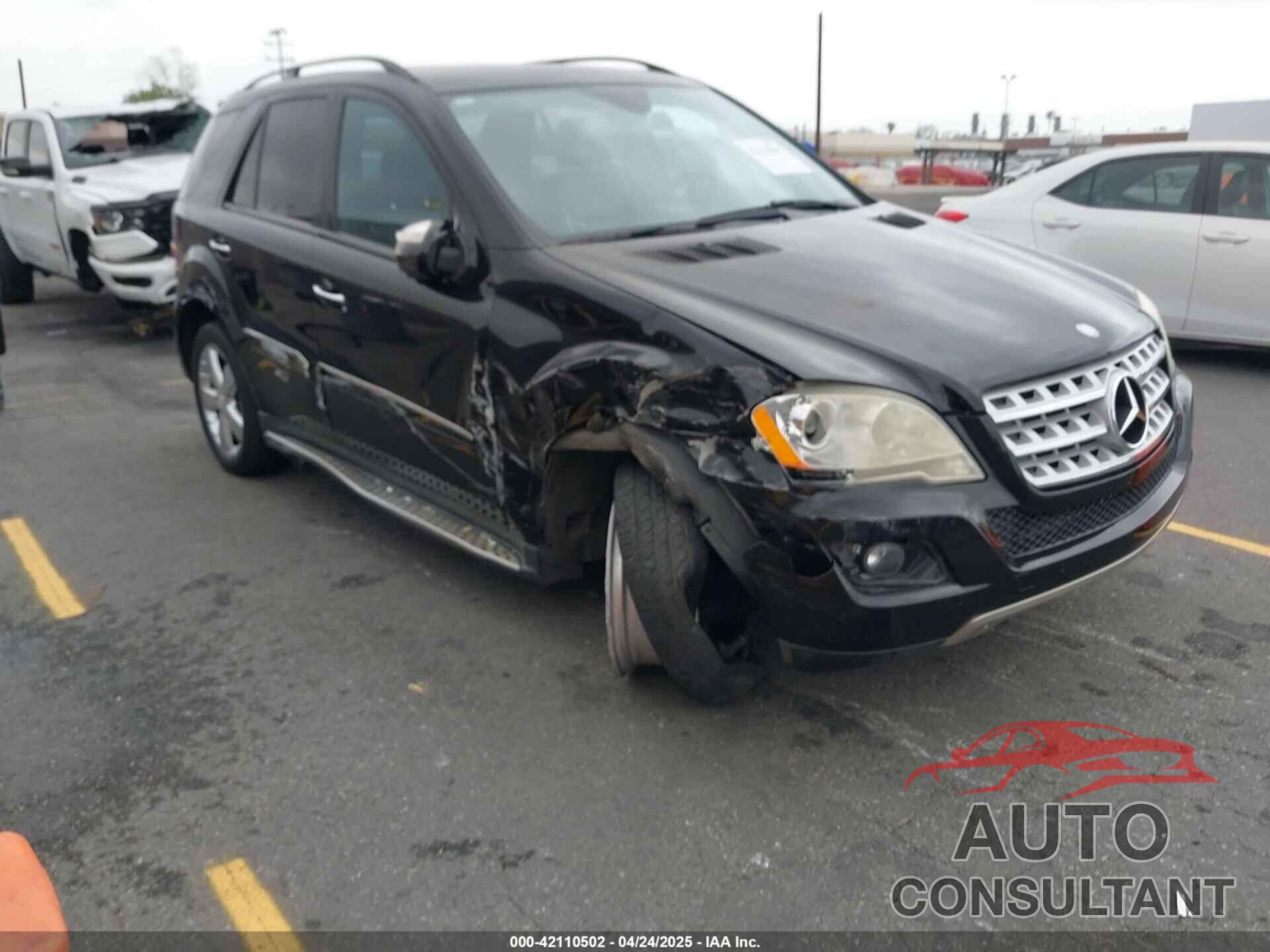 MERCEDES-BENZ ML 350 2009 - 4JGBB86E09A522764