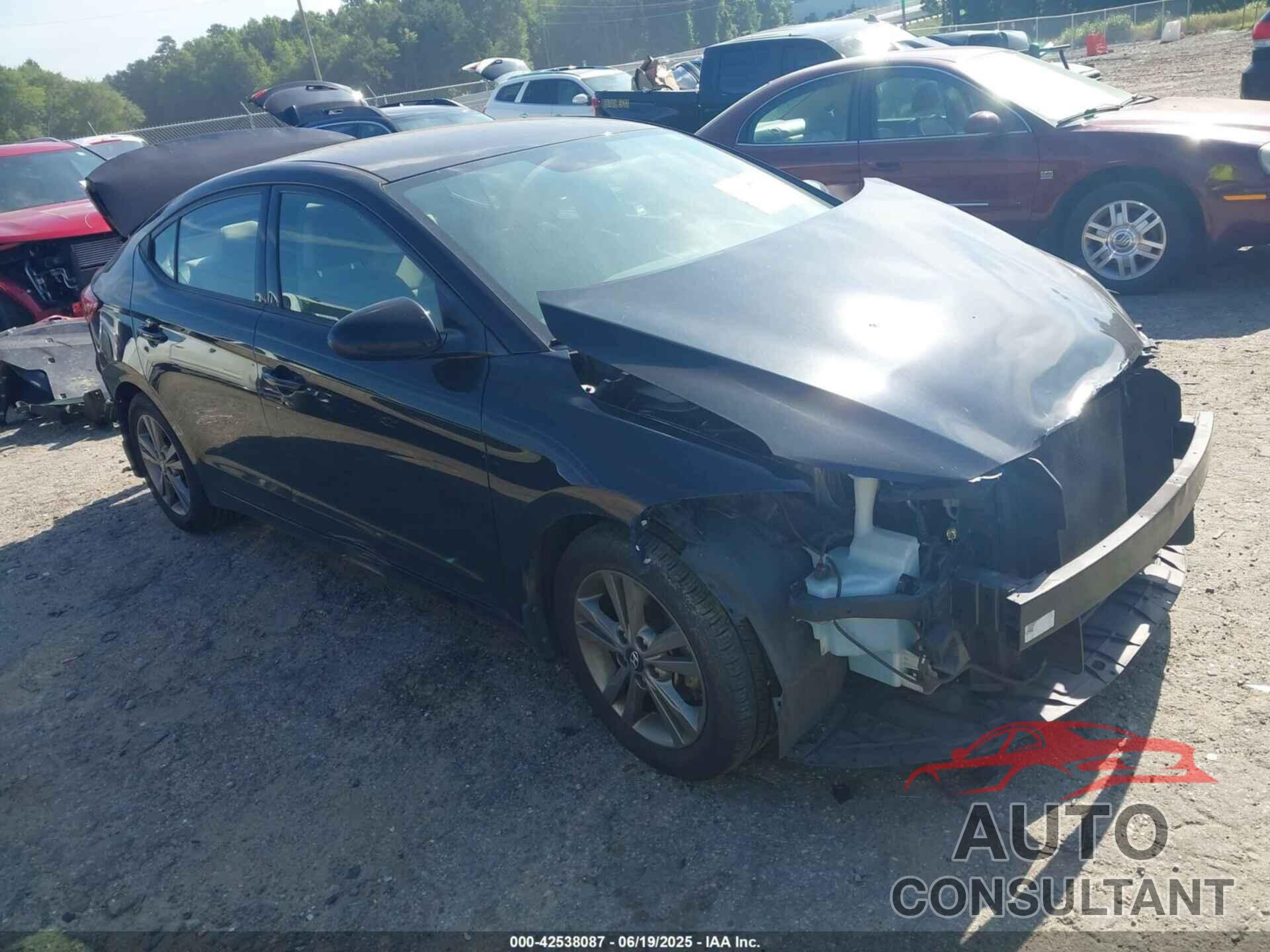 HYUNDAI ELANTRA 2018 - 5NPD84LFXJH234779