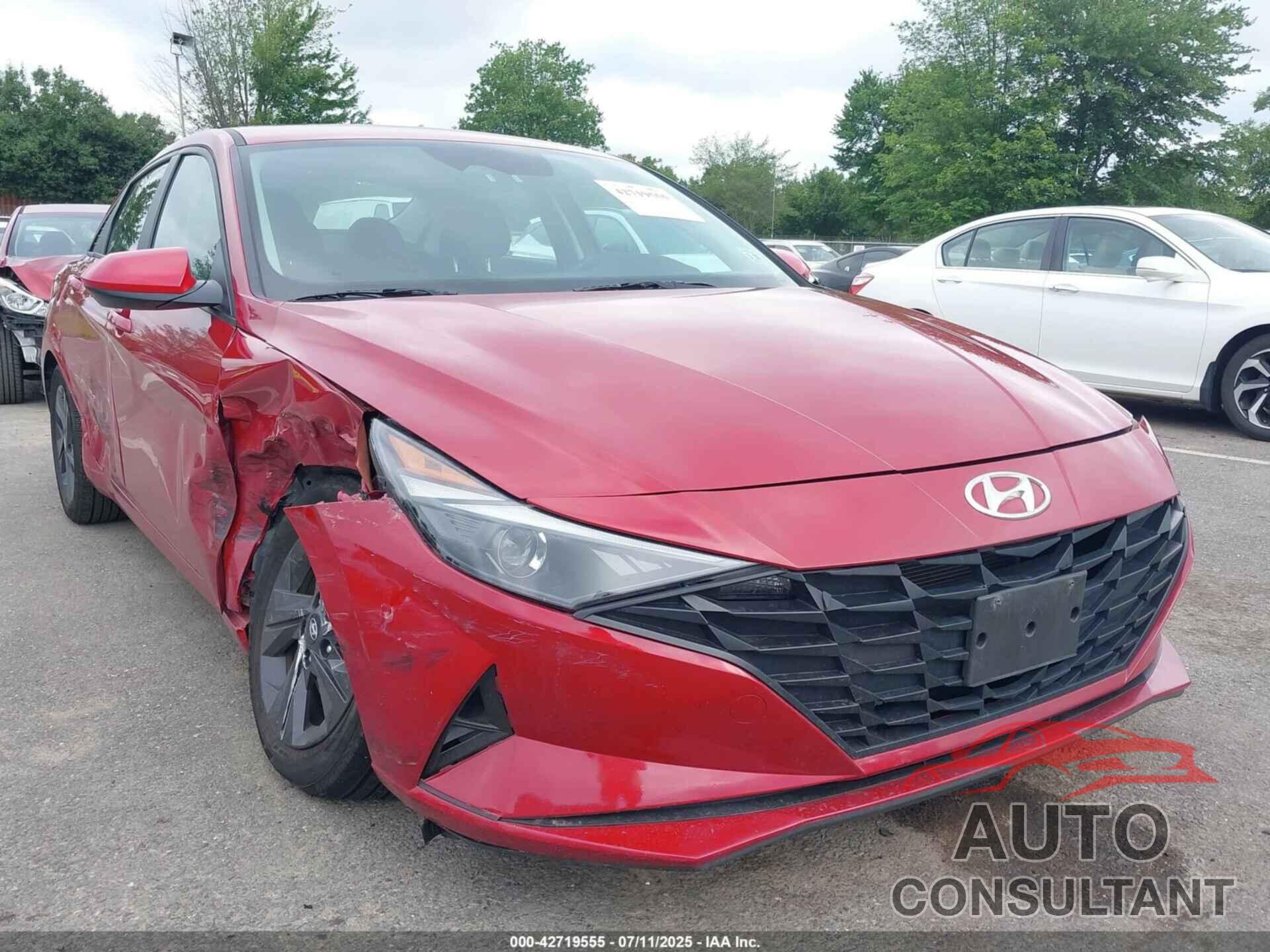 HYUNDAI ELANTRA 2021 - KMHLM4AG4MU140180