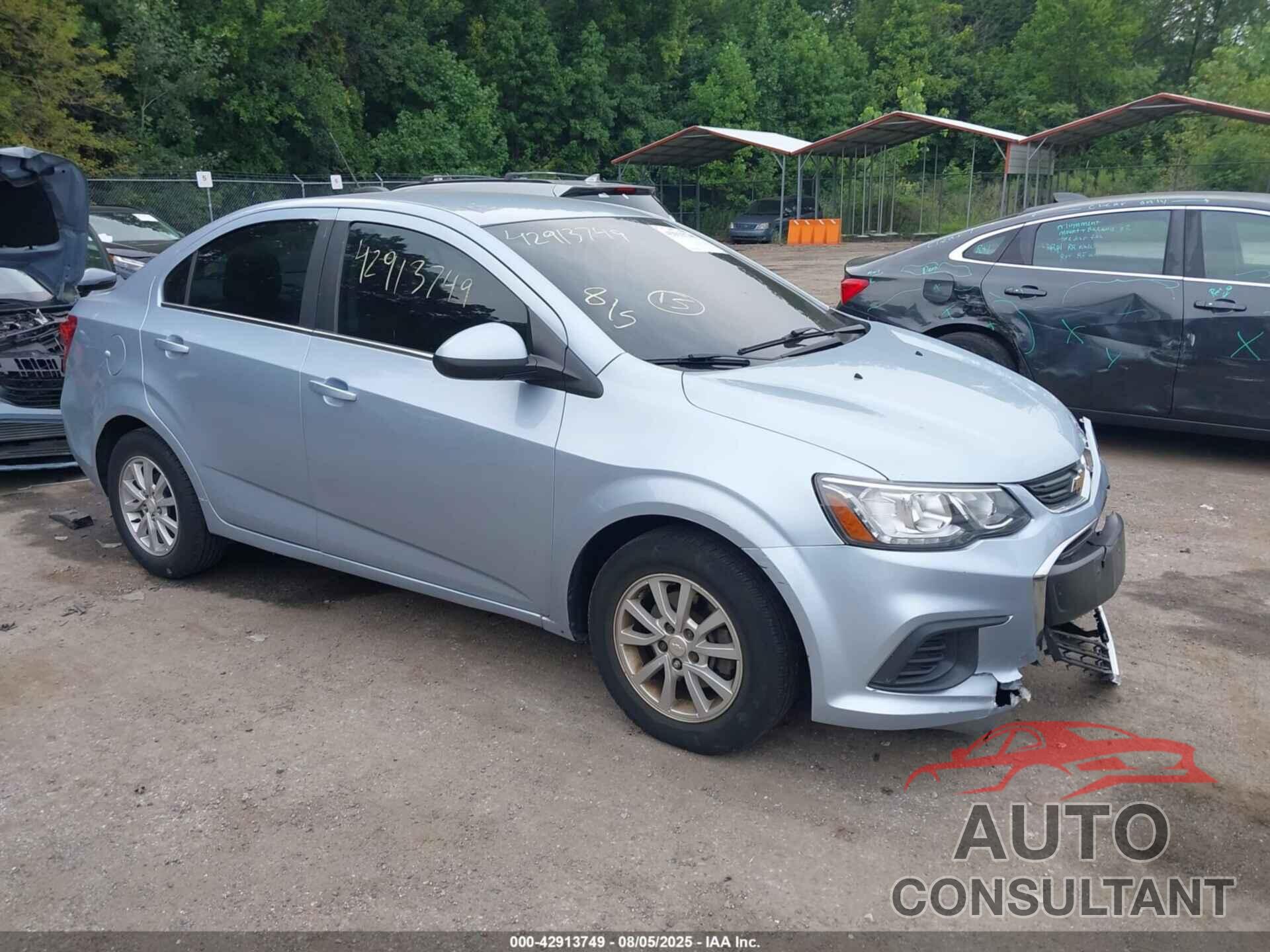 CHEVROLET SONIC 2017 - 1G1JD5SG1H4119799