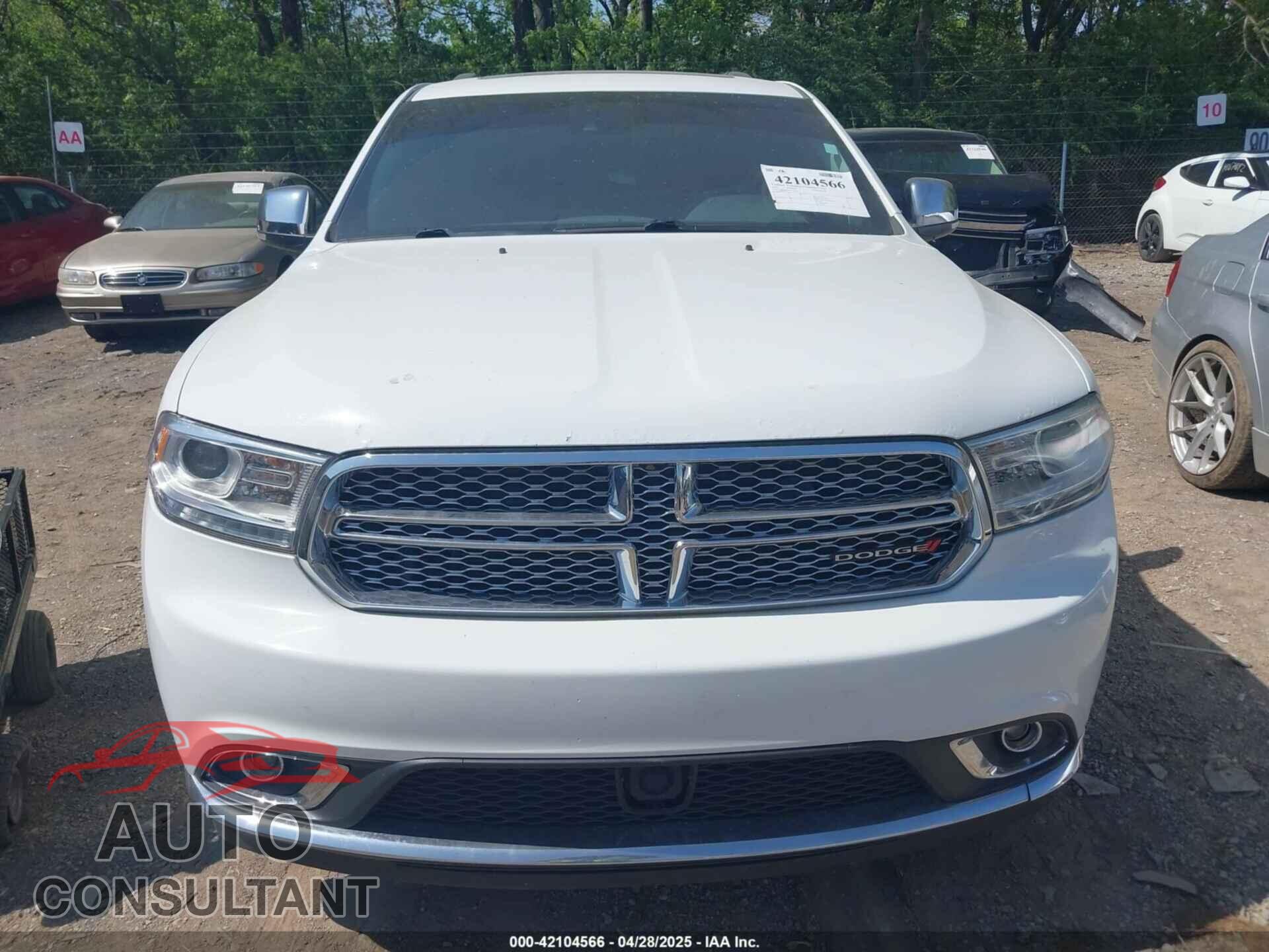 DODGE DURANGO 2015 - 1C4RDJEG2FC723492
