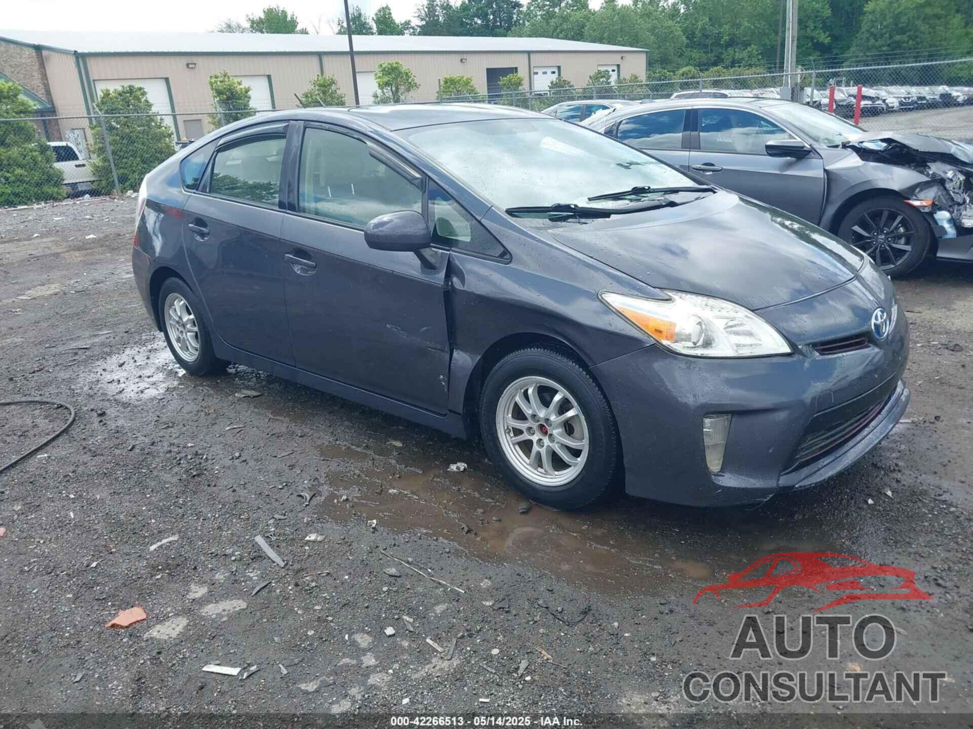 TOYOTA PRIUS 2012 - JTDKN3DU8C5418712