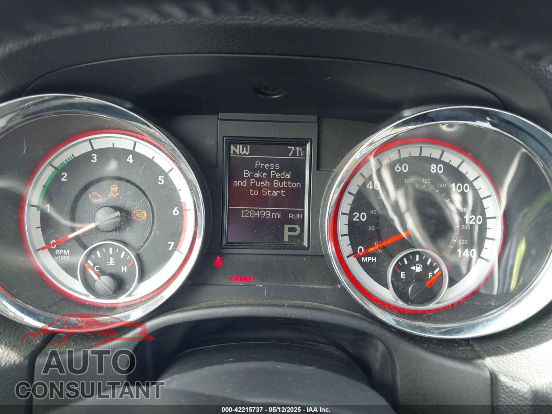 DODGE DURANGO 2013 - 1C4SDHDT2DC679600