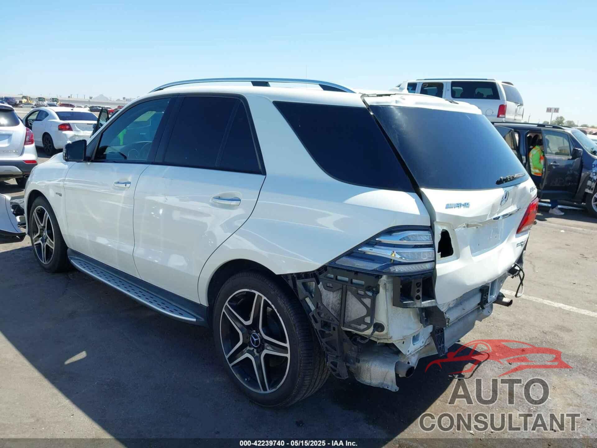 MERCEDES-BENZ AMG GLE 43 2018 - 4JGDA6EB5JA998357