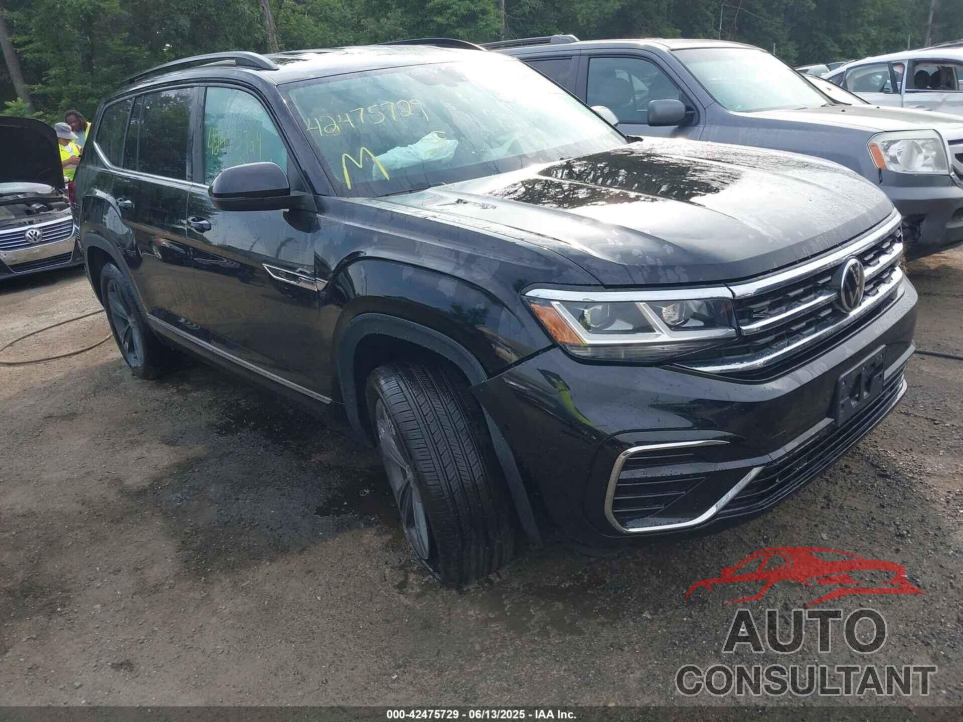 VOLKSWAGEN ATLAS 2021 - 1V2NR2CA7MC535342