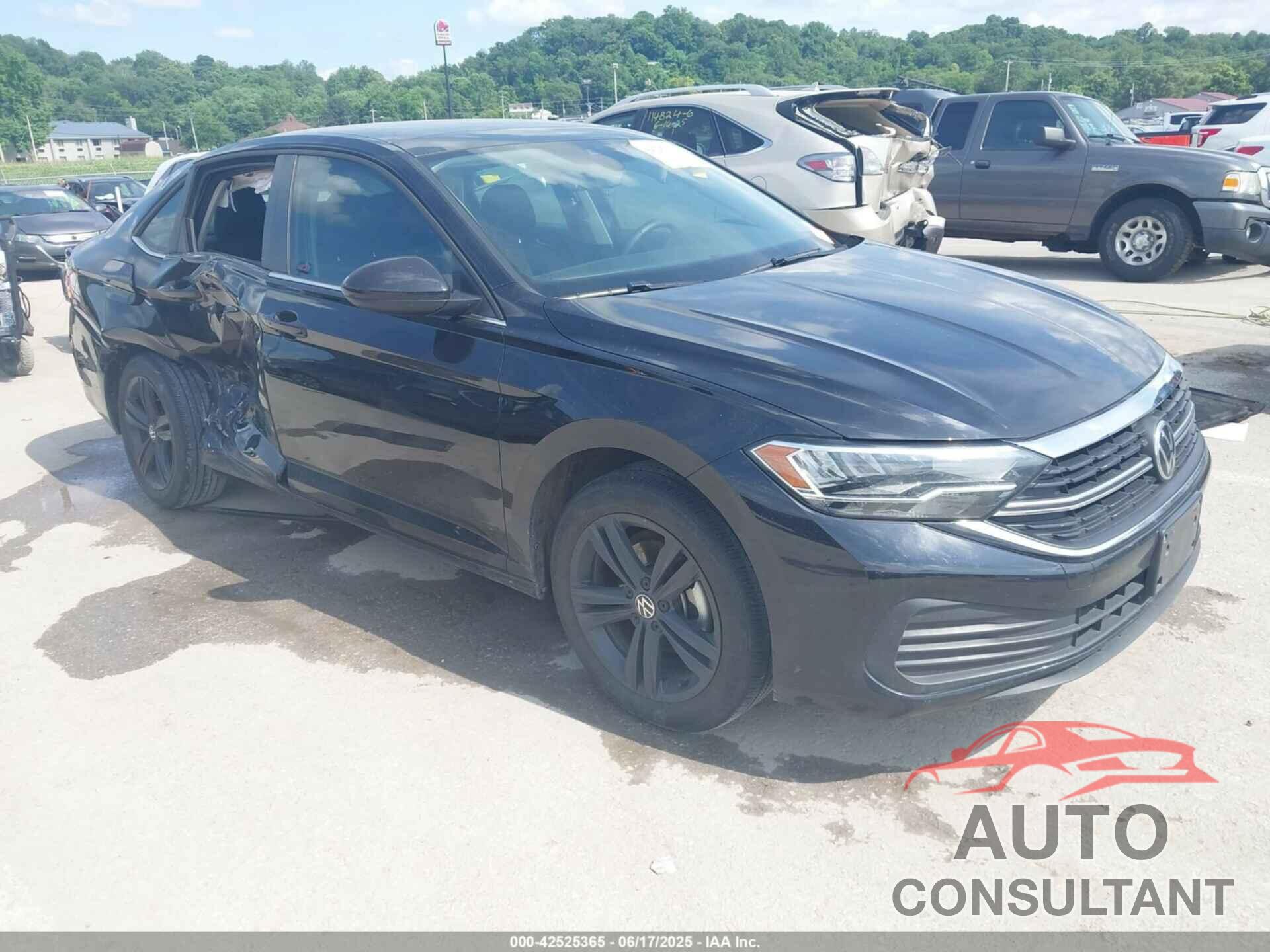 VOLKSWAGEN JETTA 2022 - 3VW7M7BU8NM000812