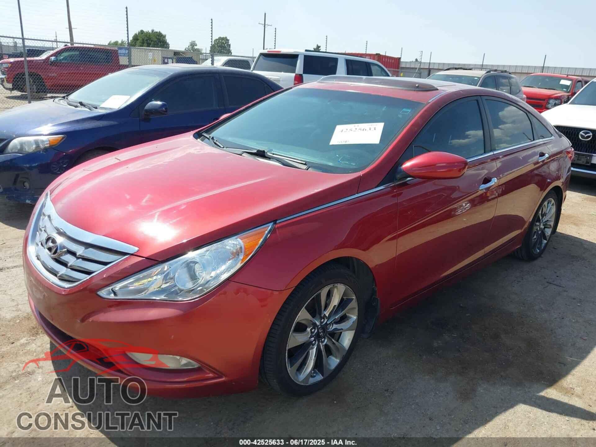 HYUNDAI SONATA 2012 - 5NPEC4AC6CH367554