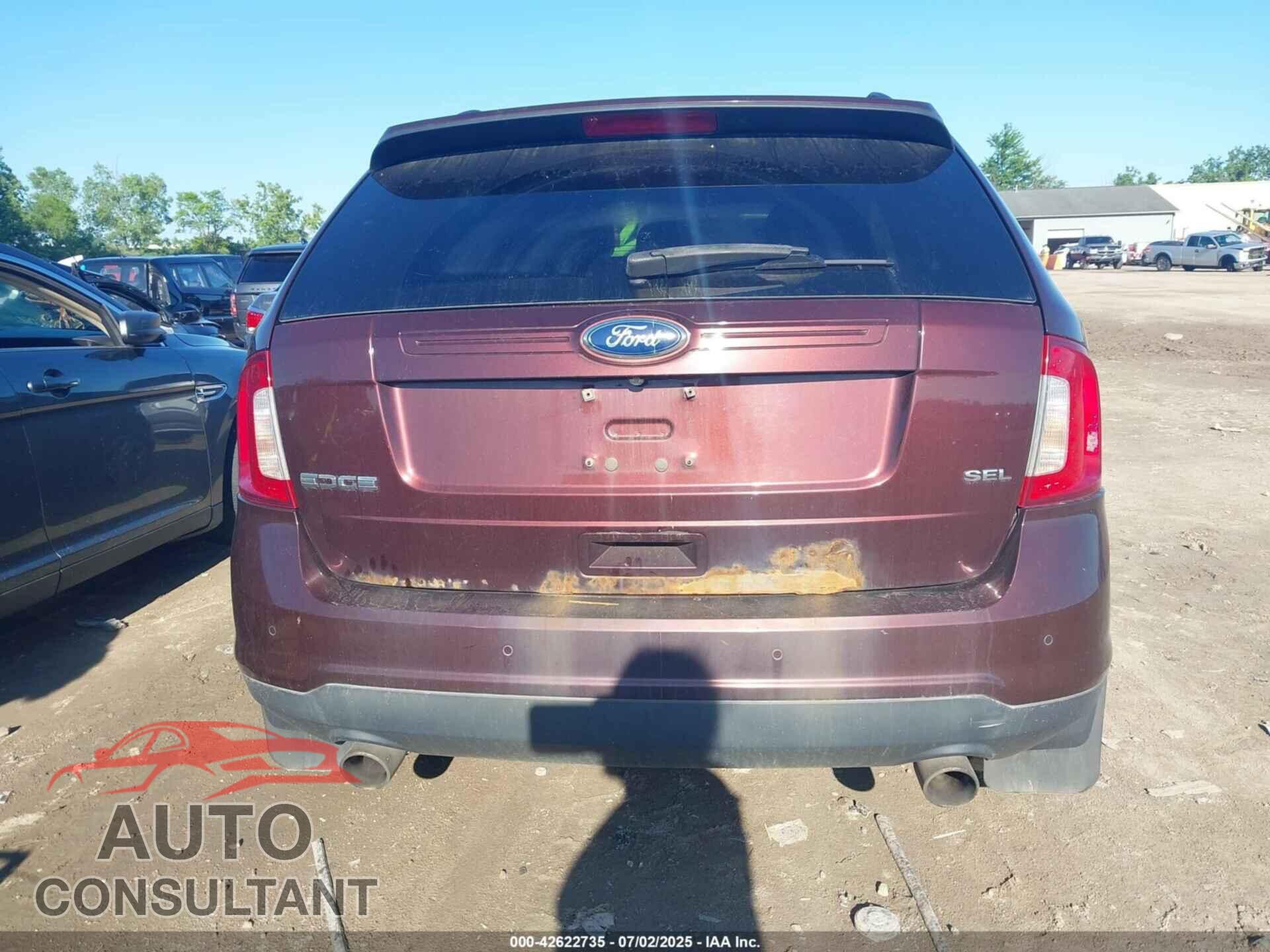 FORD EDGE 2012 - 2FMDK3JCXCBA44981