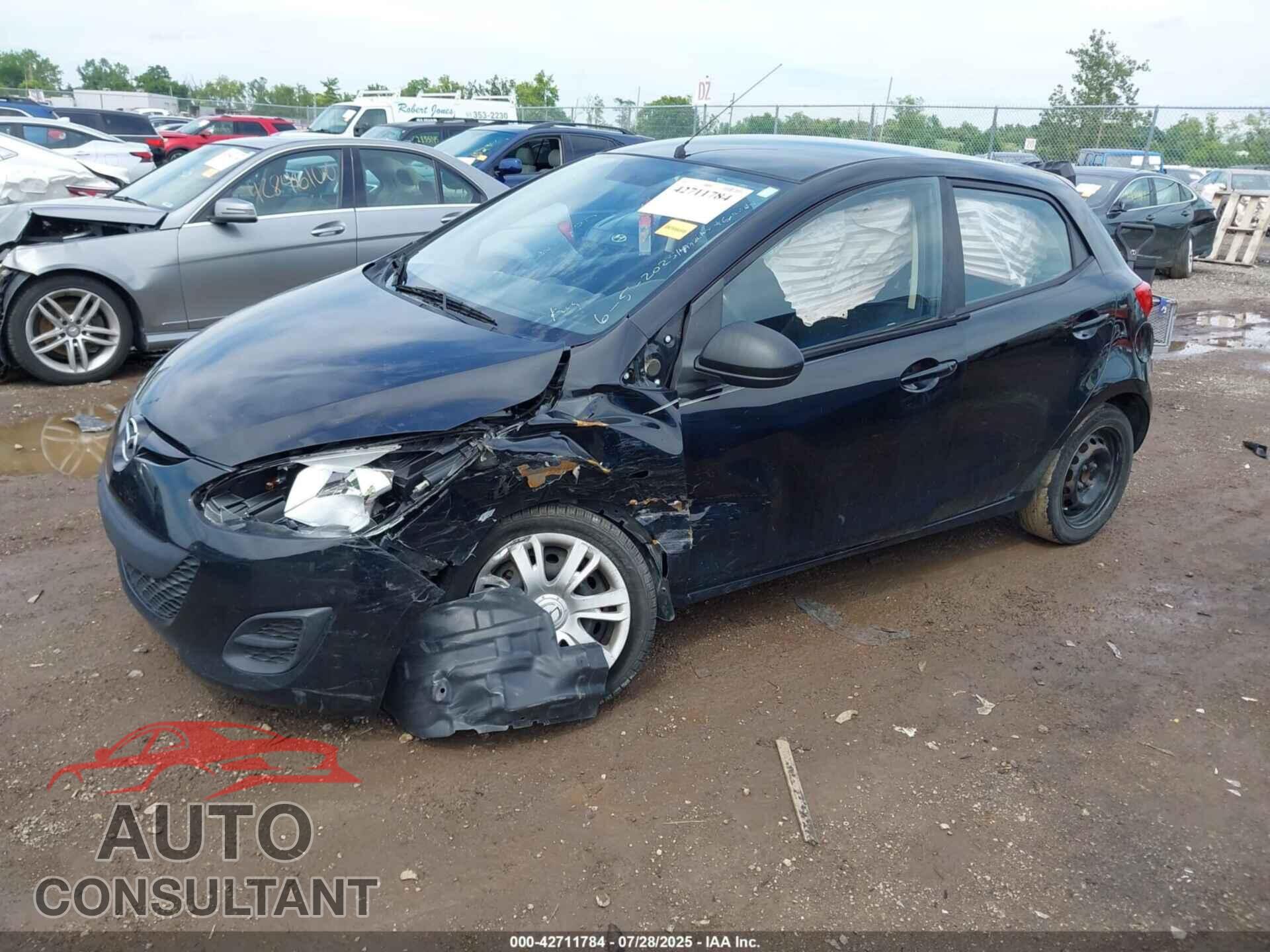 MAZDA MAZDA2 2012 - JM1DE1KY2C0148702
