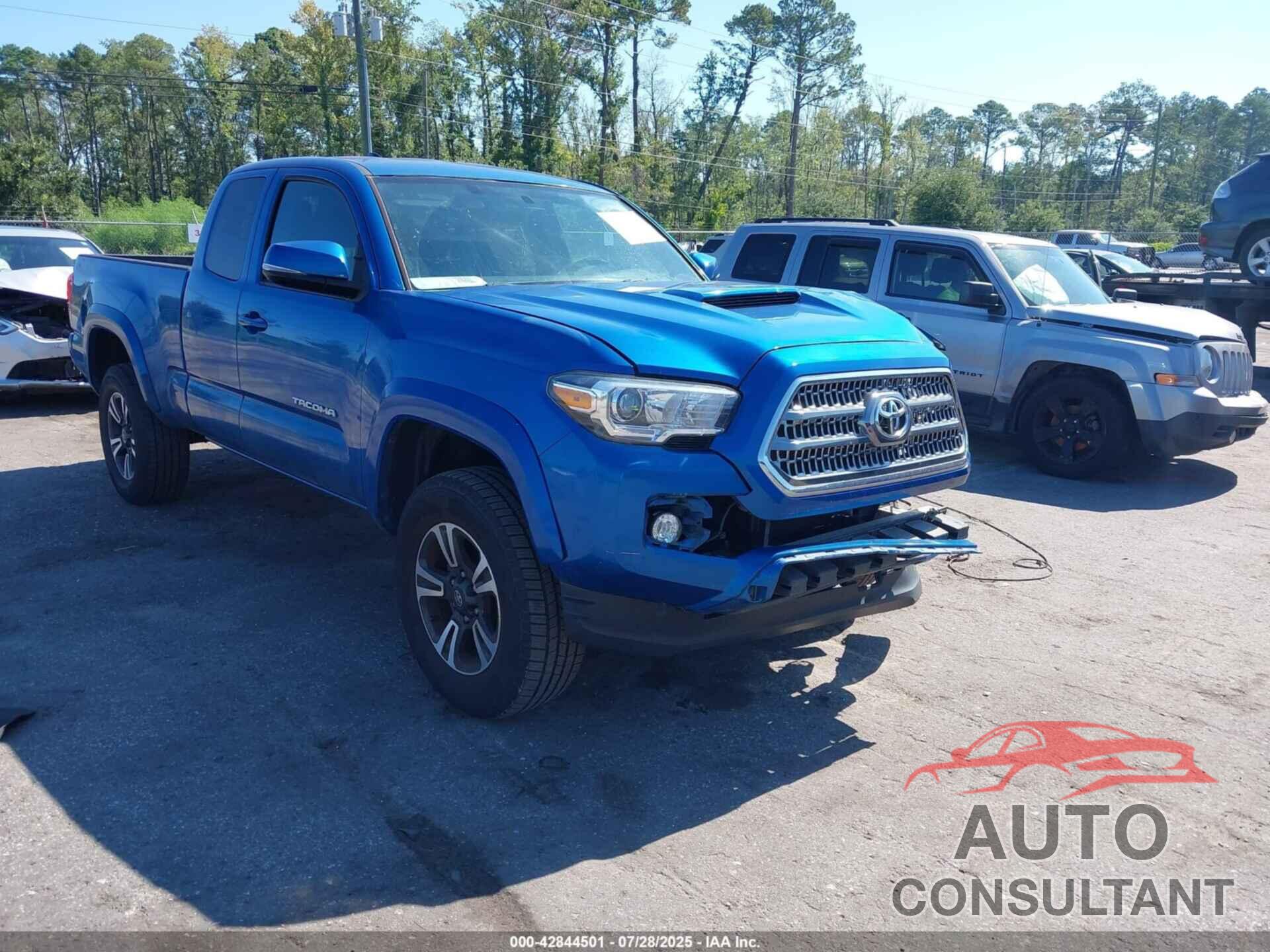 TOYOTA TACOMA 2017 - 5TFSZ5AN4HX067175