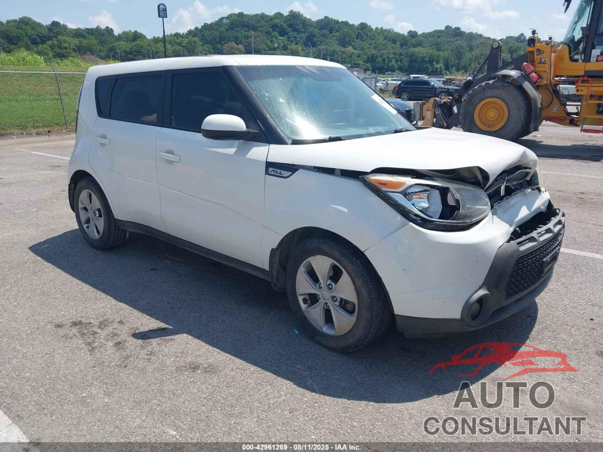 KIA SOUL 2015 - KNDJN2A23F7235509