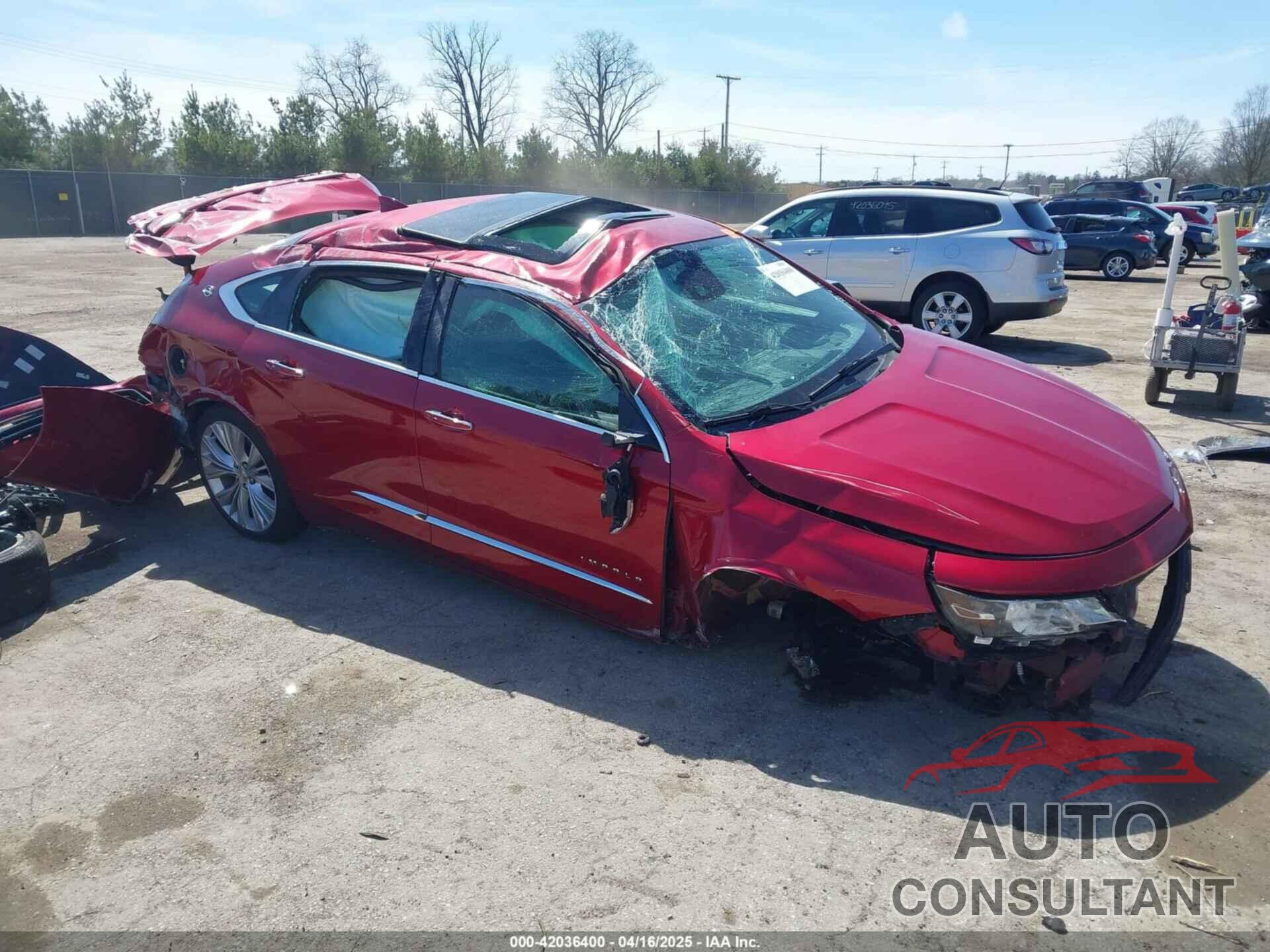 CHEVROLET IMPALA 2015 - 1G1165S3XFU136797