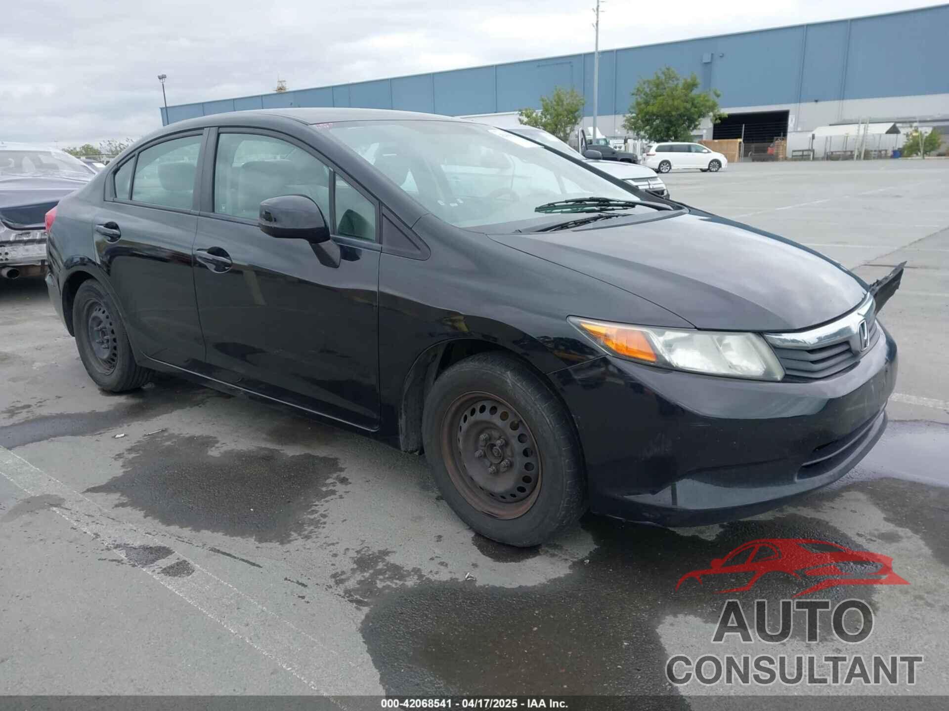 HONDA CIVIC 2012 - 2HGFB2F53CH591445