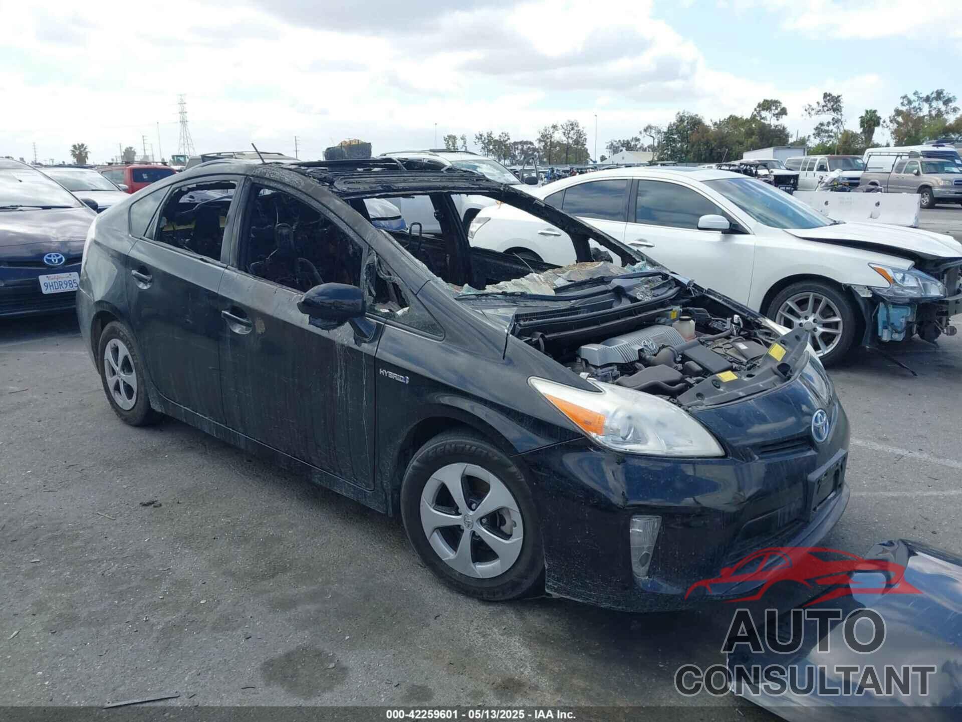 TOYOTA PRIUS 2013 - JTDKN3DU4D5545216