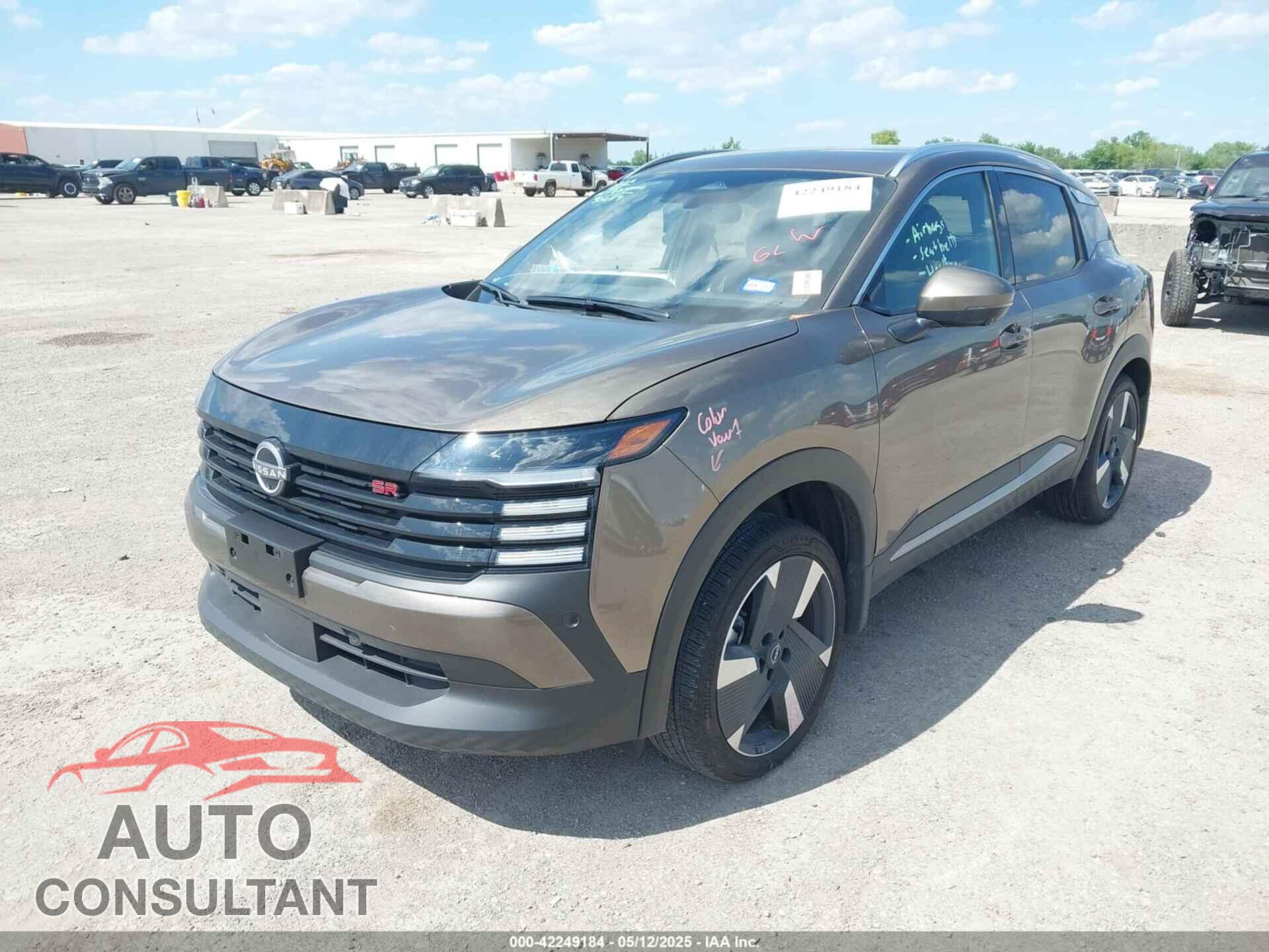 NISSAN KICKS 2025 - 3N8AP6DA1SL336580