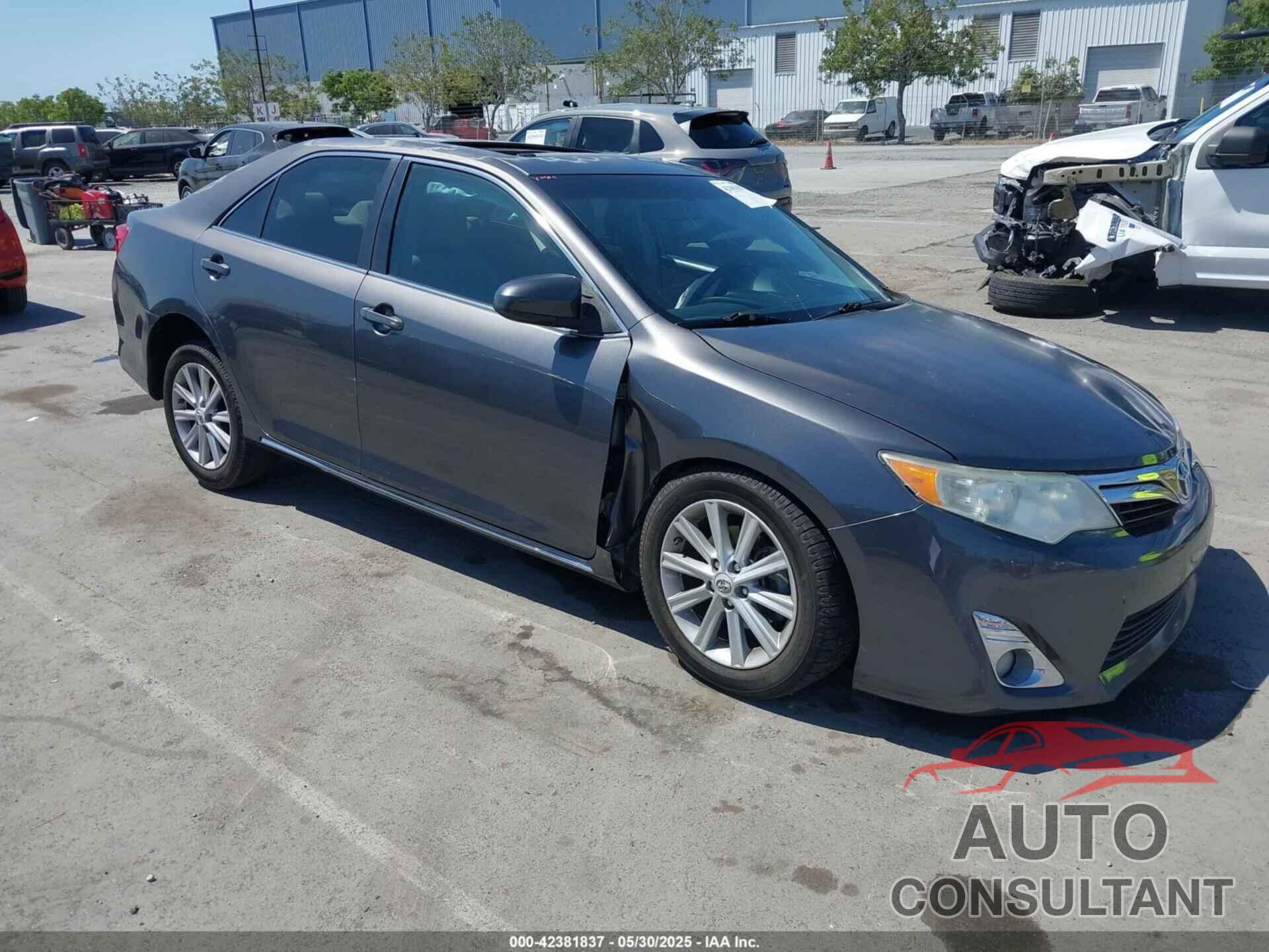 TOYOTA CAMRY 2012 - 4T4BF1FK0CR229315