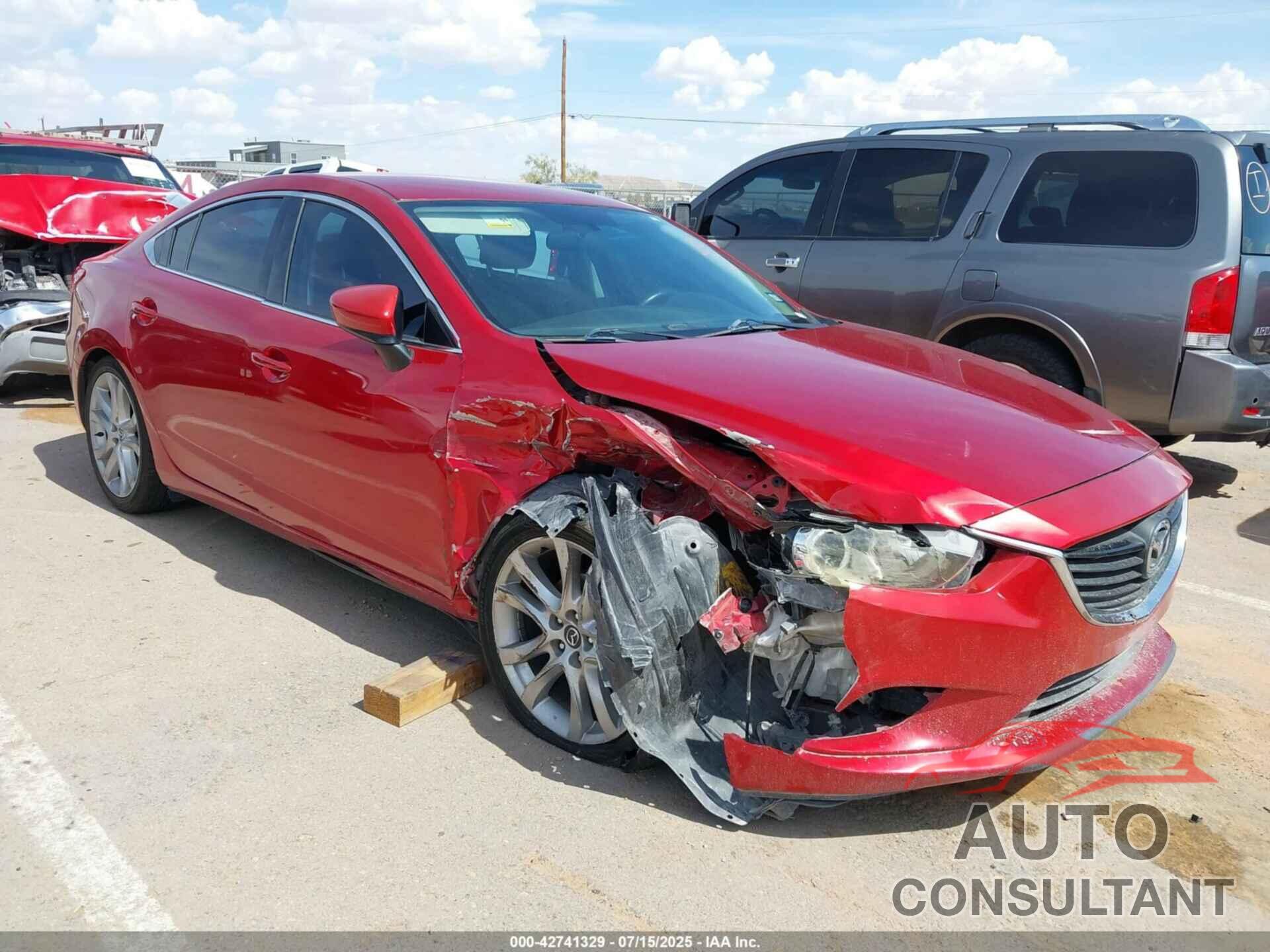 MAZDA MAZDA6 2014 - JM1GJ1V6XE1140671