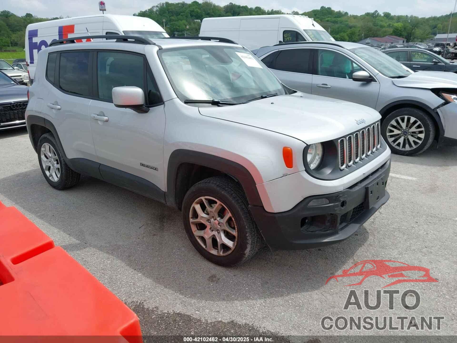 JEEP RENEGADE 2017 - ZACCJBBBXHPE49762
