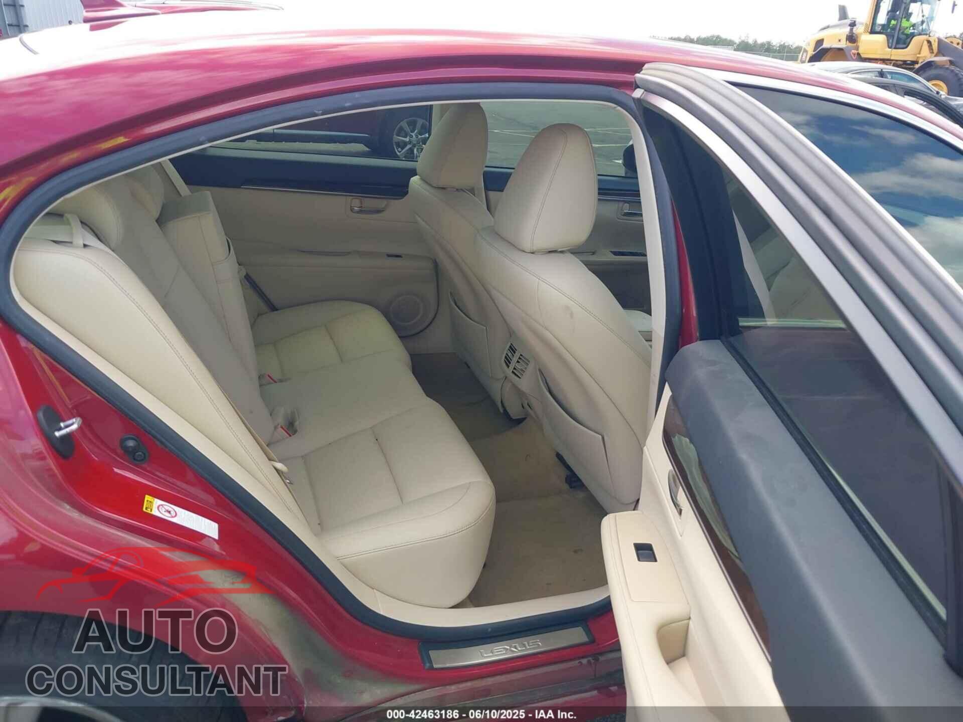 LEXUS ES 350 2013 - JTHBK1GG4D2040800