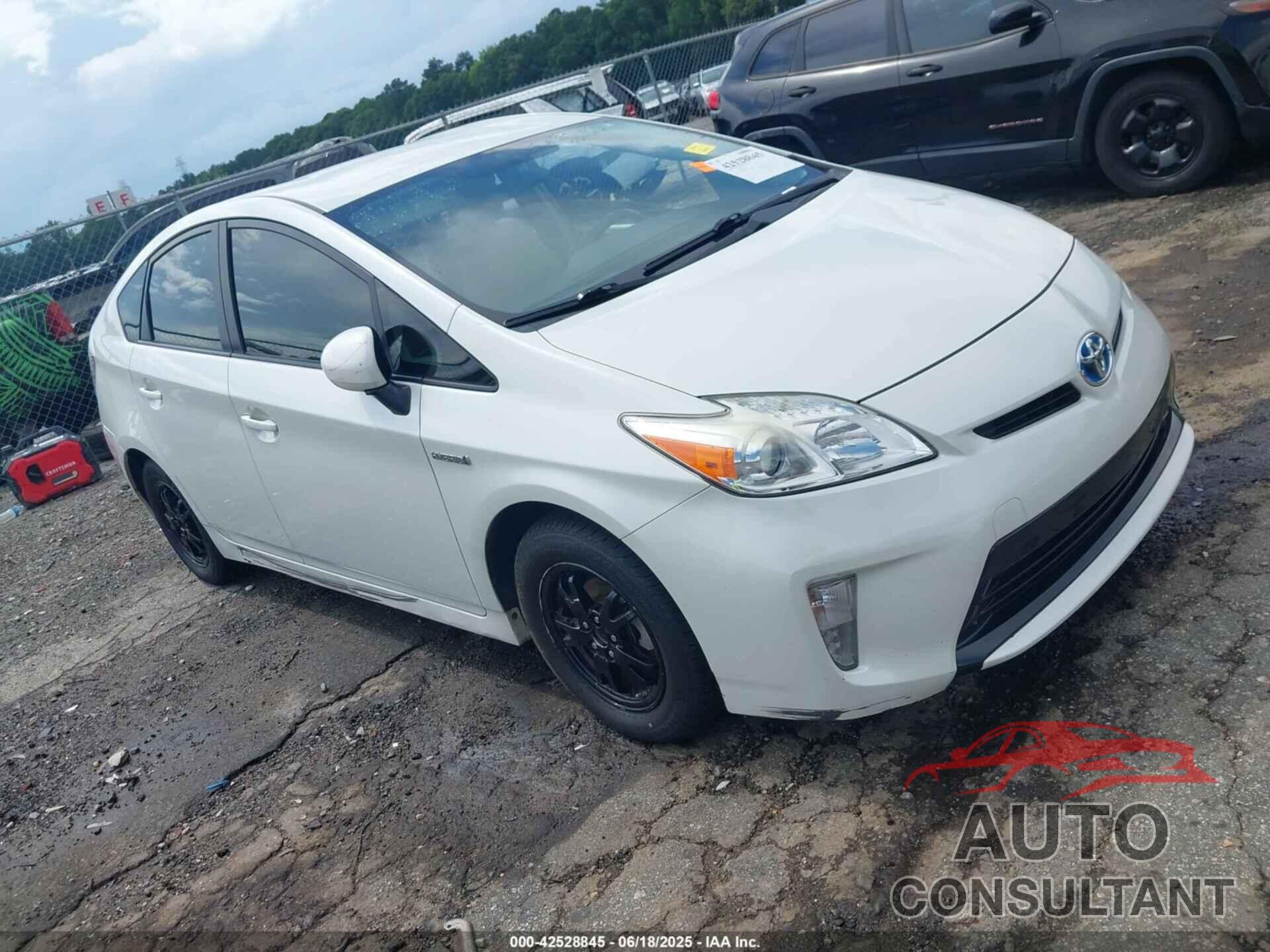 TOYOTA PRIUS 2015 - JTDKN3DU7F0464405